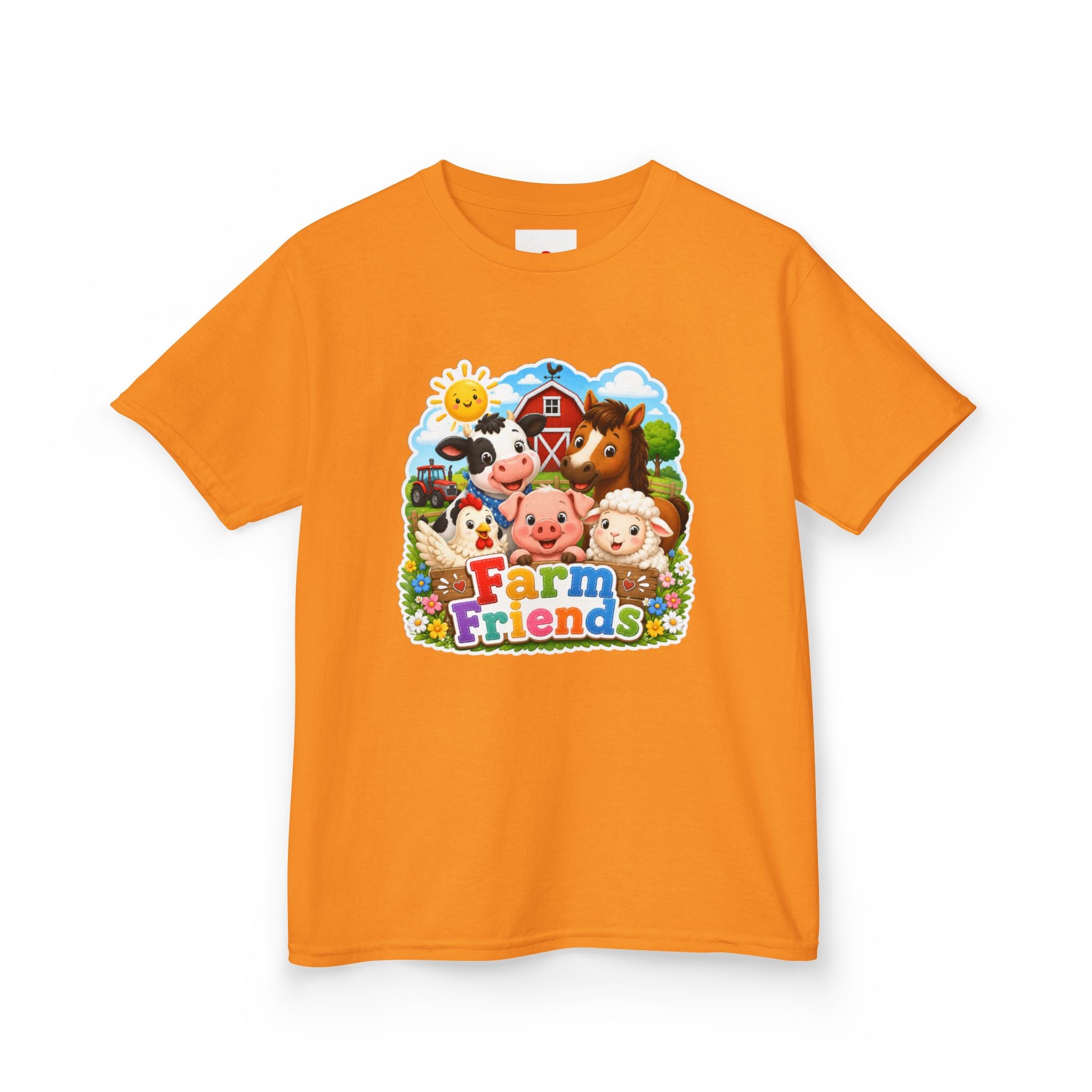 Kids Farm Friends T‑Shirt — Cute Barnyard Animals Graphic Tee