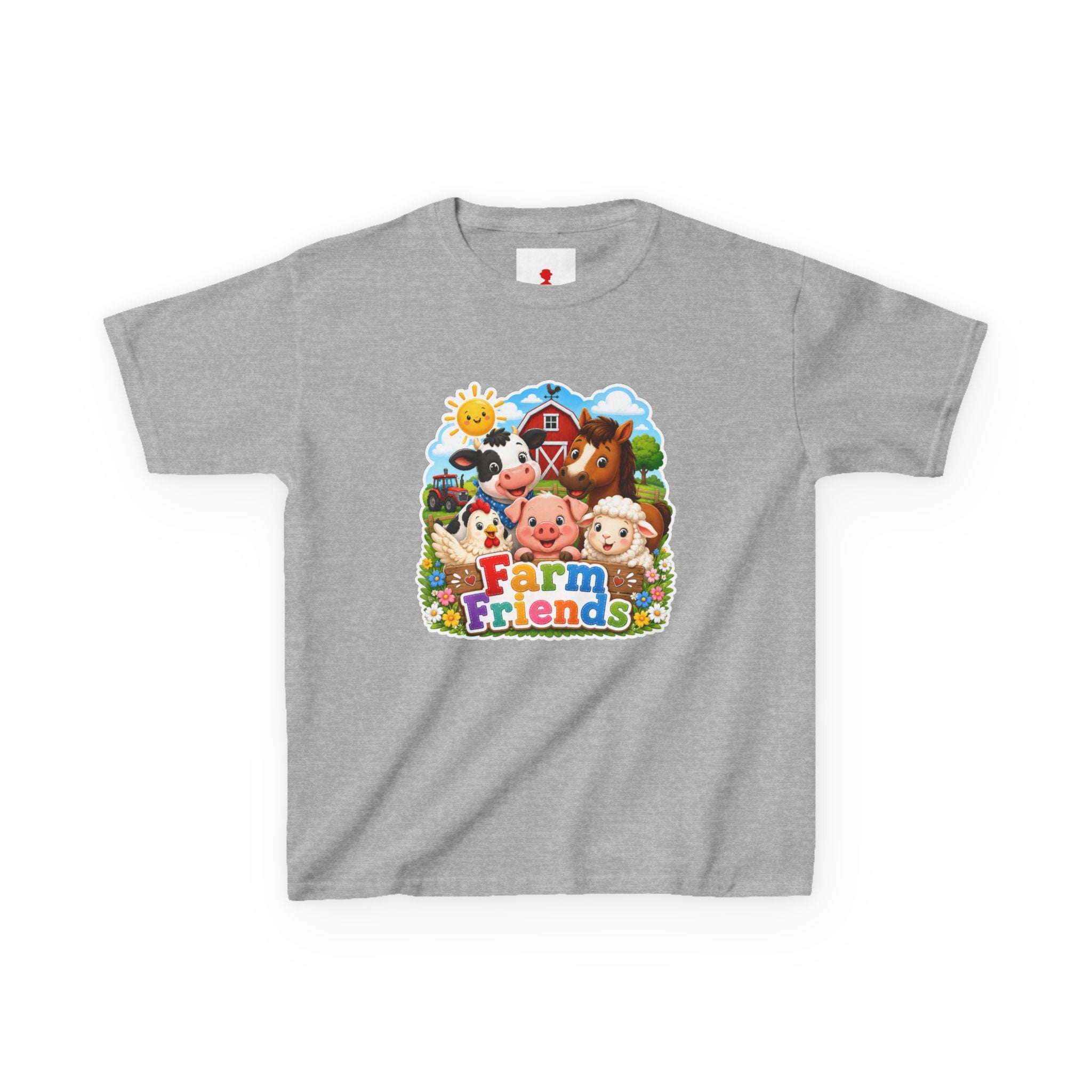 Kids Farm Friends T‑Shirt — Cute Barnyard Animals Graphic Tee