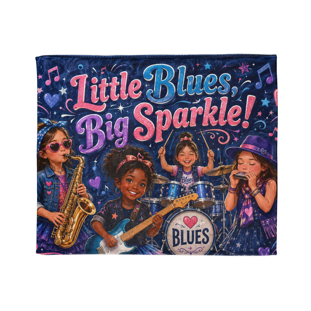 Little Blues Big Sparkle! Blanket