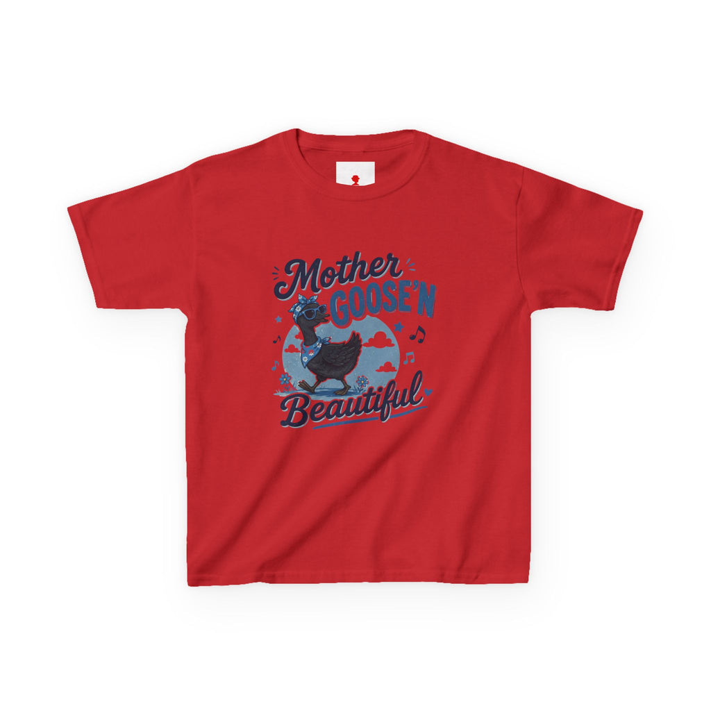 Kids T‑Shirt — "Mother Goose'n Beautiful" Nursery Rhyme Tee