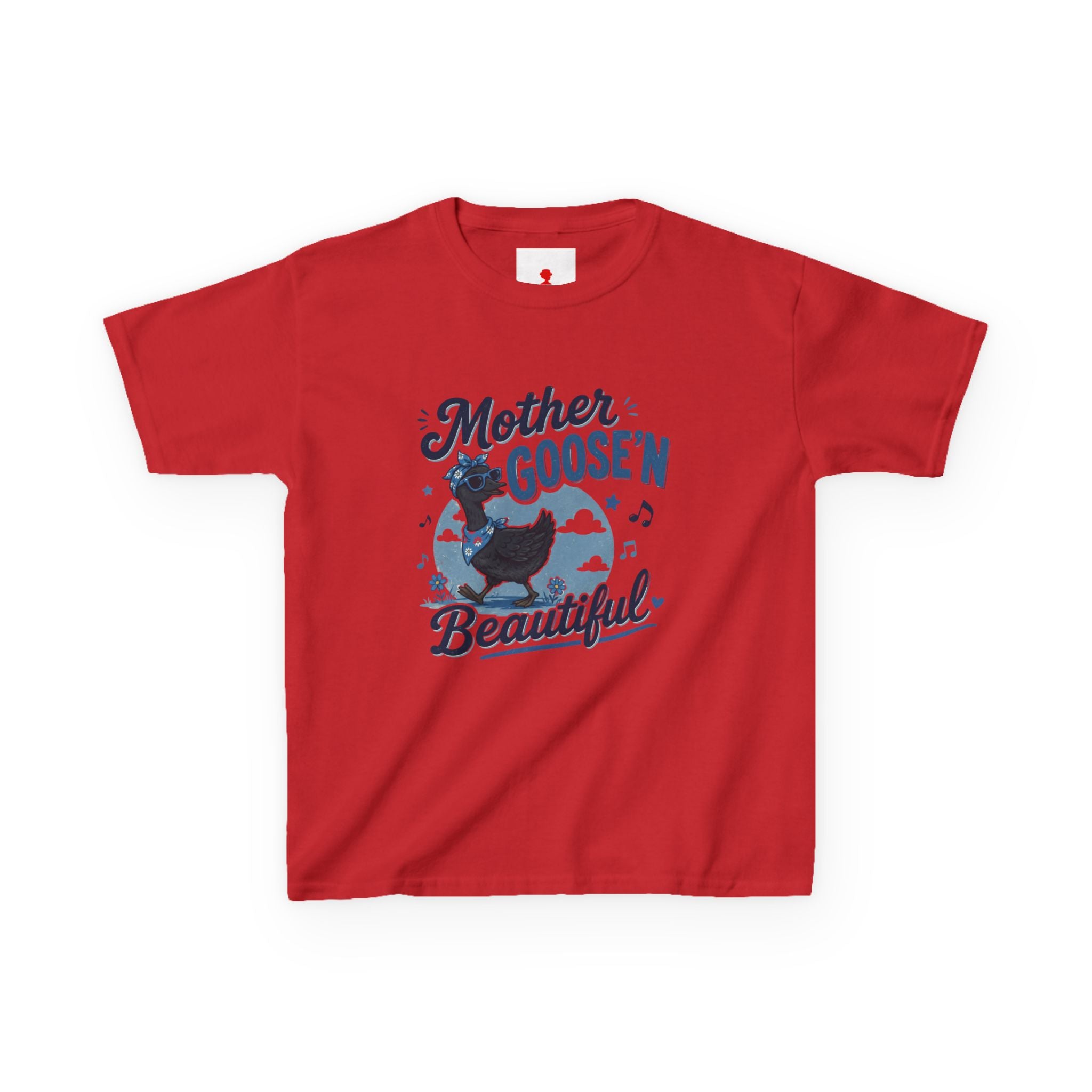 Kids T‑Shirt — "Mother Goose'n Beautiful" Nursery Rhyme Tee