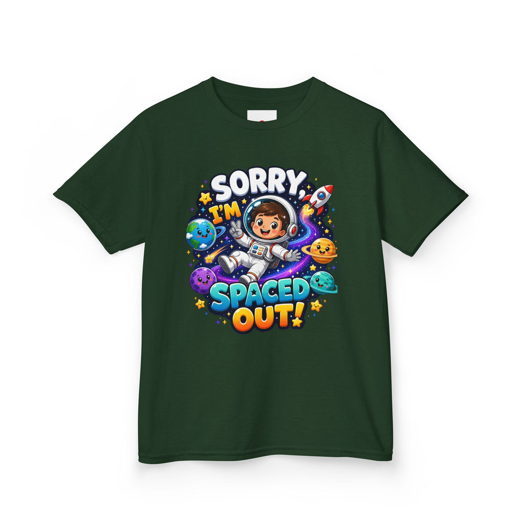Spaced Out Kids T-Shirt — "Sorry I'm Spaced Out!" Cute Space Astronaut Tee