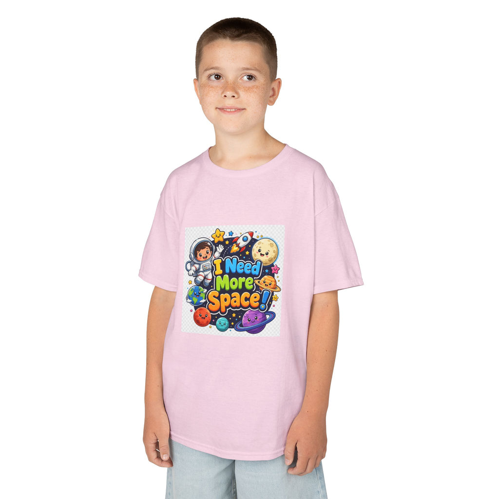 Kids 'I Need More Space' Space Adventure T-Shirt