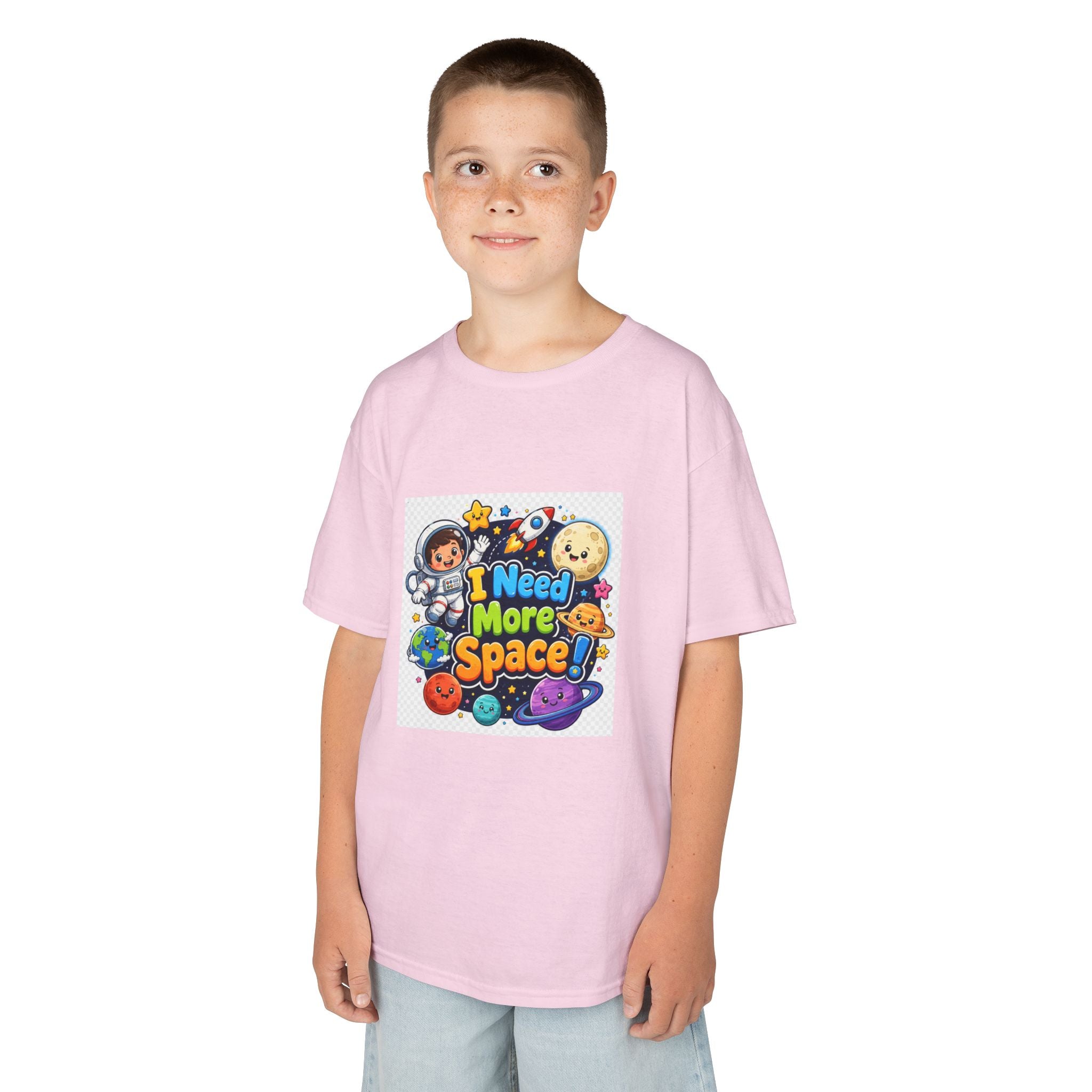 Kids 'I Need More Space' Space Adventure T-Shirt