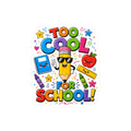 Too Cool for School sticker | Kiss-Cut Vinyl Decal