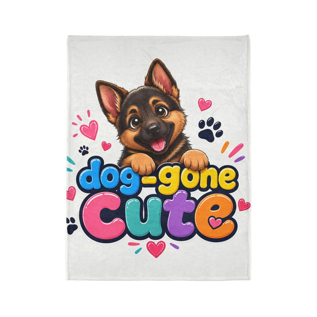 Dog-Gone Cute Blanket — Adorable Puppy Throw for Dog Lovers