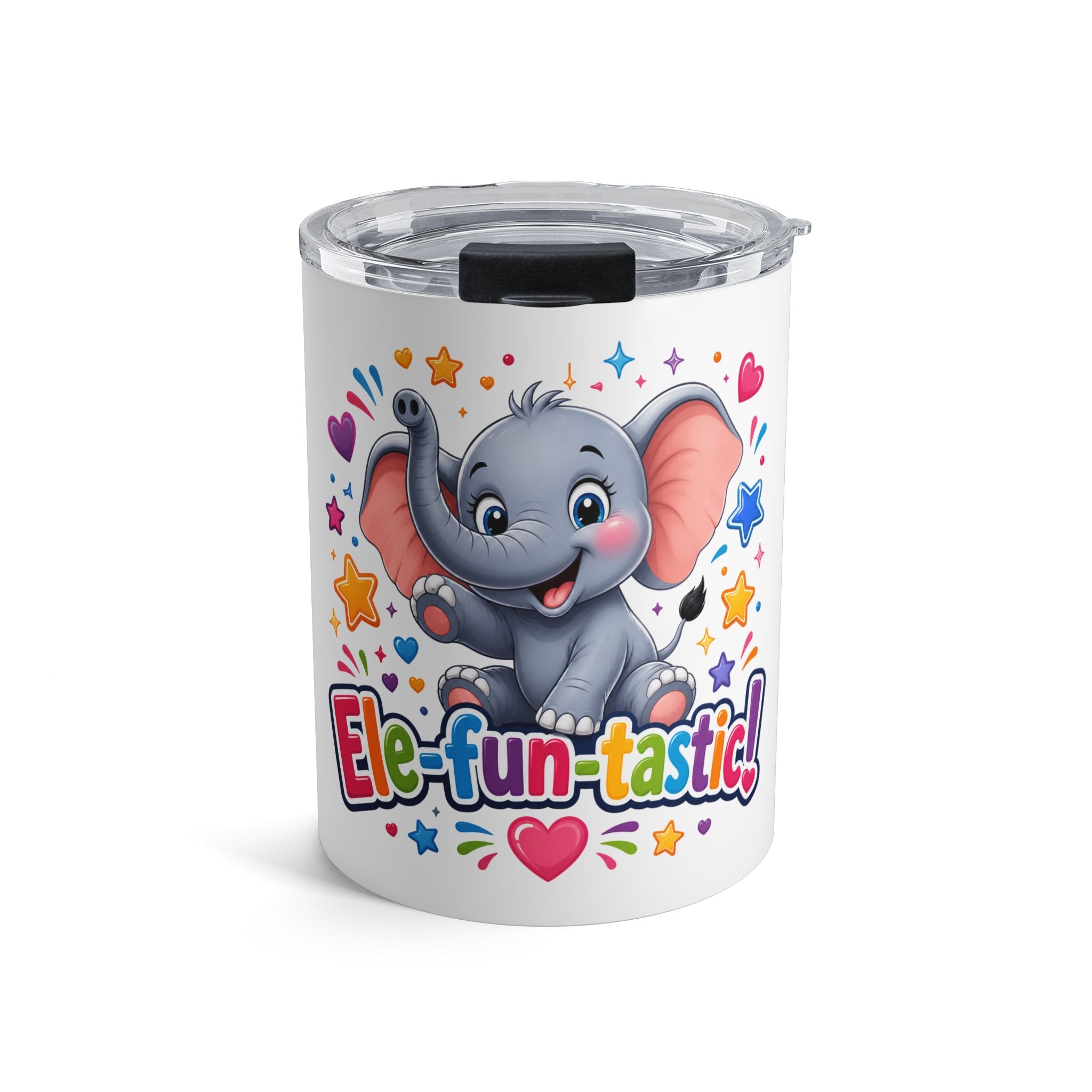 Ele-fun-tastic! 10oz Kids Elephant Tumbler