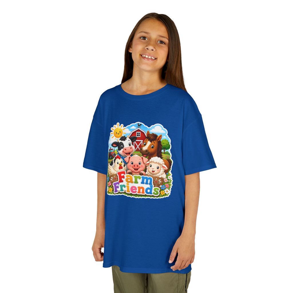 Kids Farm Friends T‑Shirt — Cute Barnyard Animals Graphic Tee