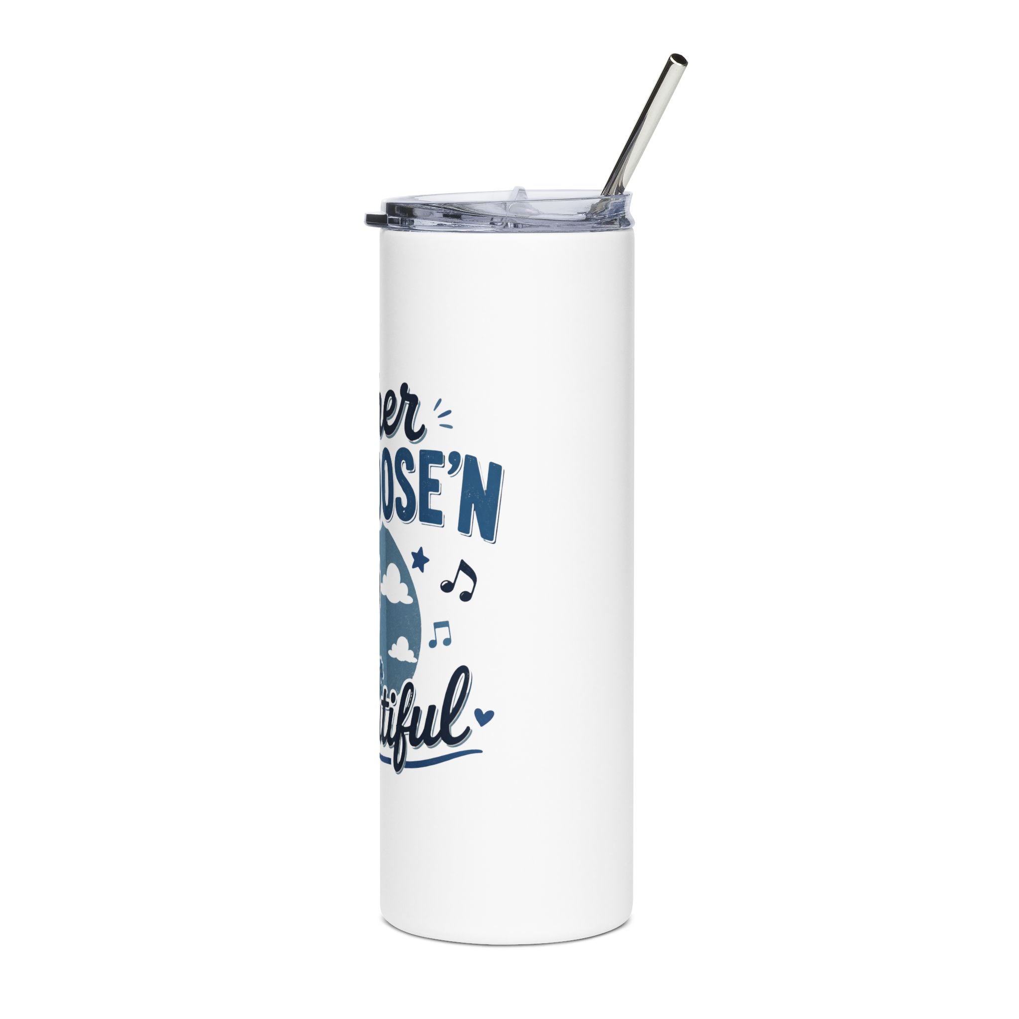 Mother Goose Stainless Steel Tumbler – 20oz Cute Retro Goose Drinkware