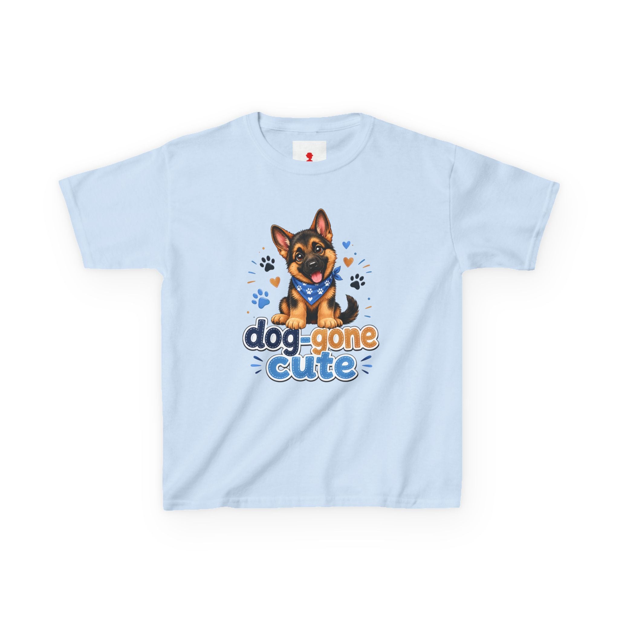 Kids Tee — "Dog-Gone Cute" Puppy Graphic T-Shirt
