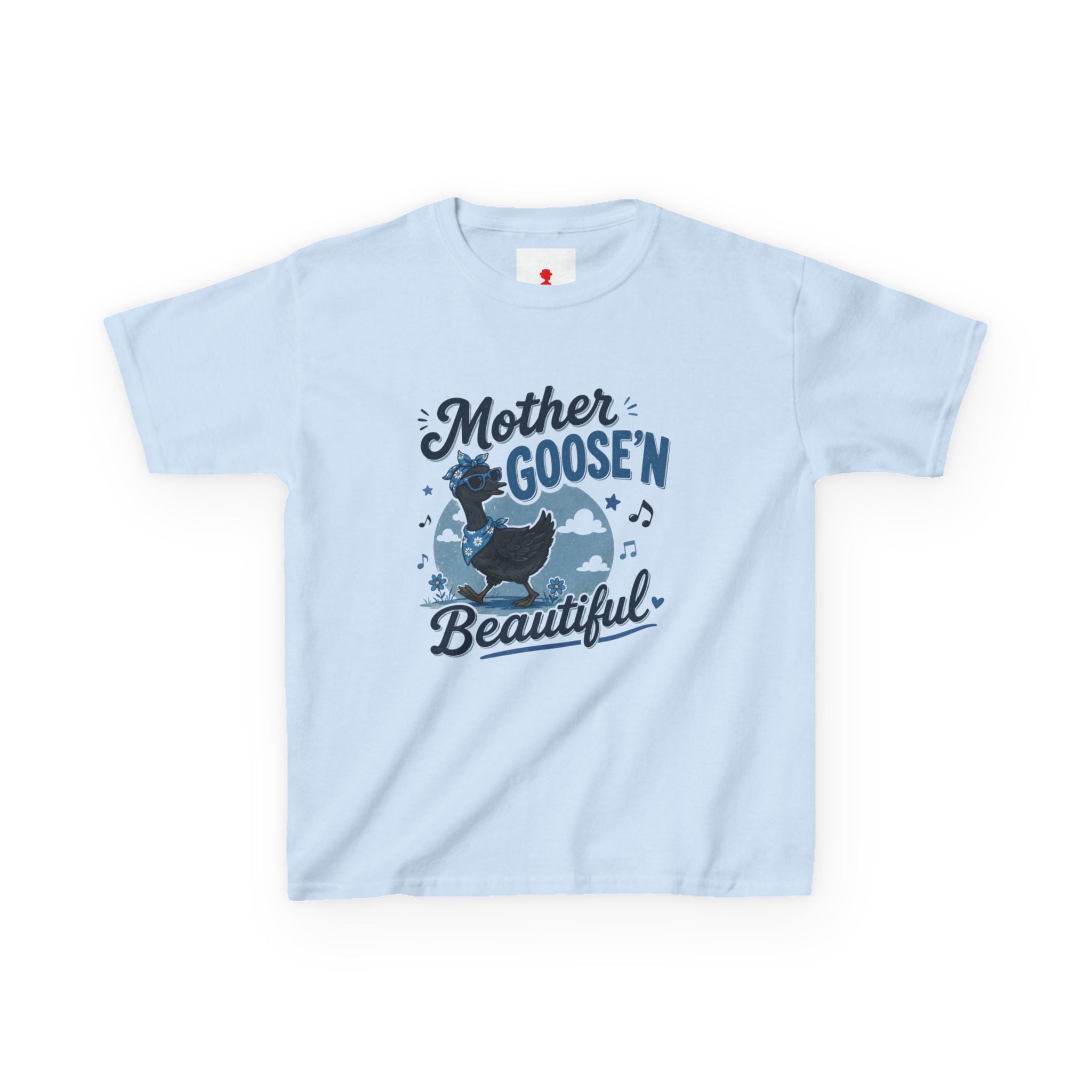 Kids T‑Shirt — "Mother Goose'n Beautiful" Nursery Rhyme Tee