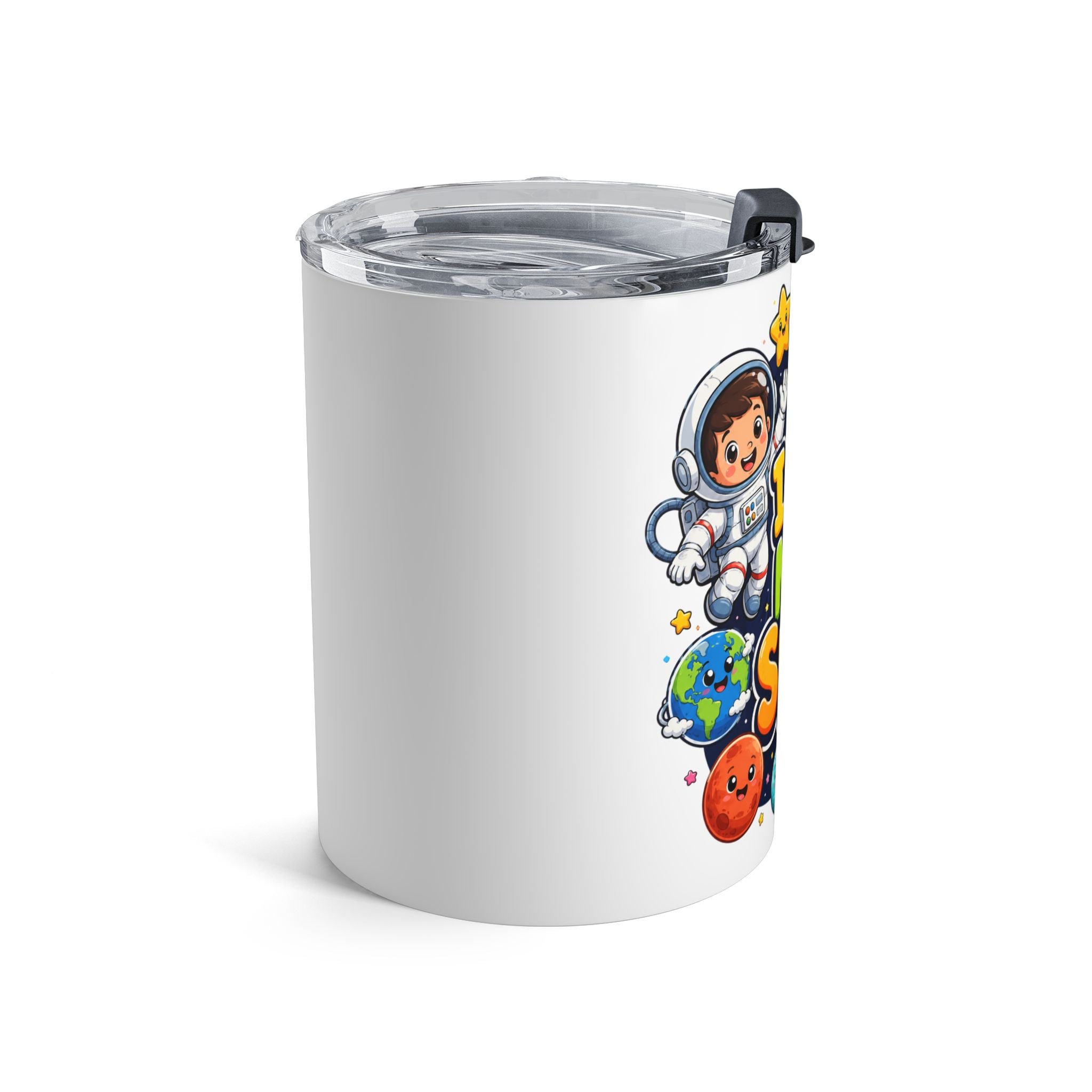 I Need More Space! 10oz Insulated Travel Tumbler — Cute Space Astronaut Kids Cup