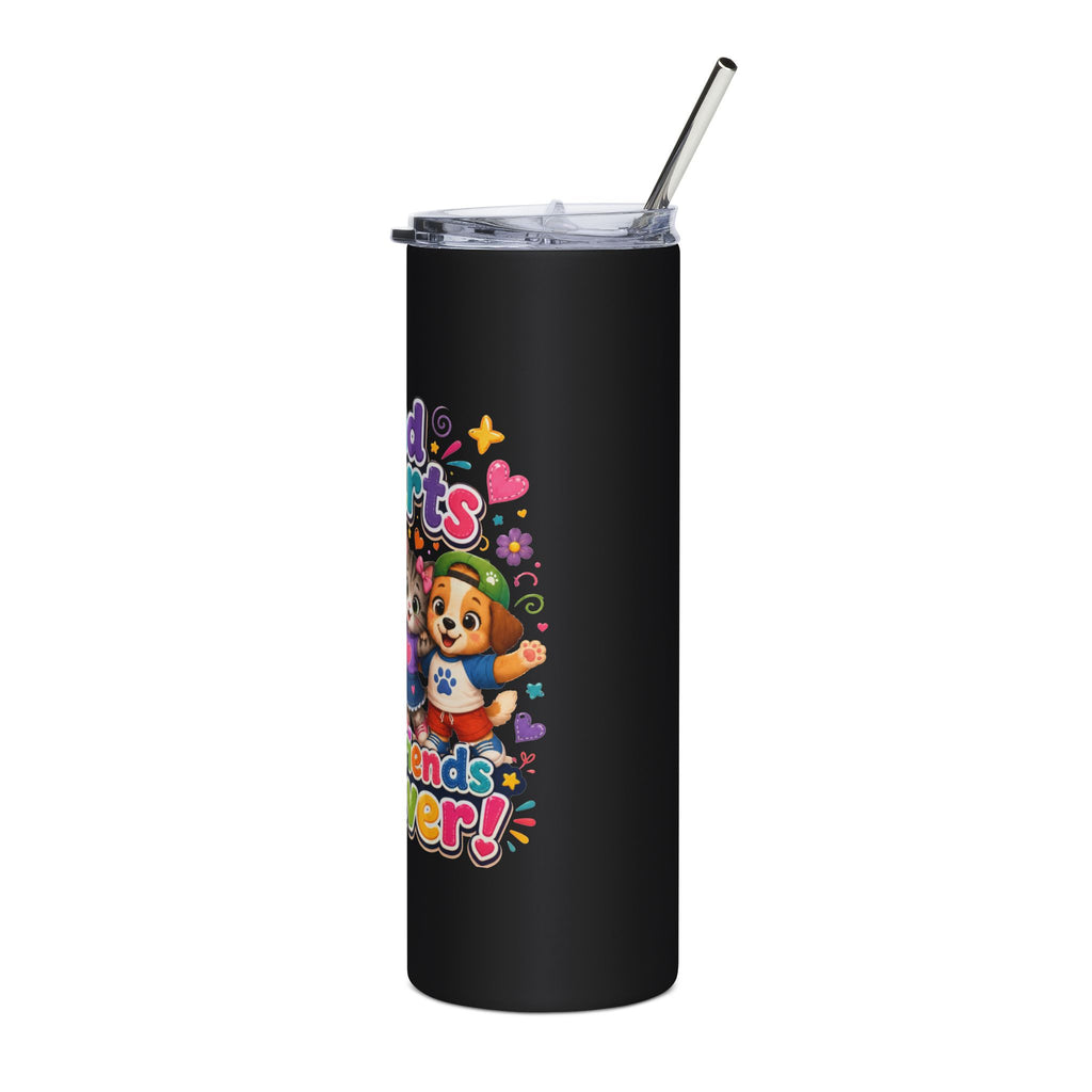 Kind Hearts Best Friends Forever 20oz Stainless Steel Tumbler