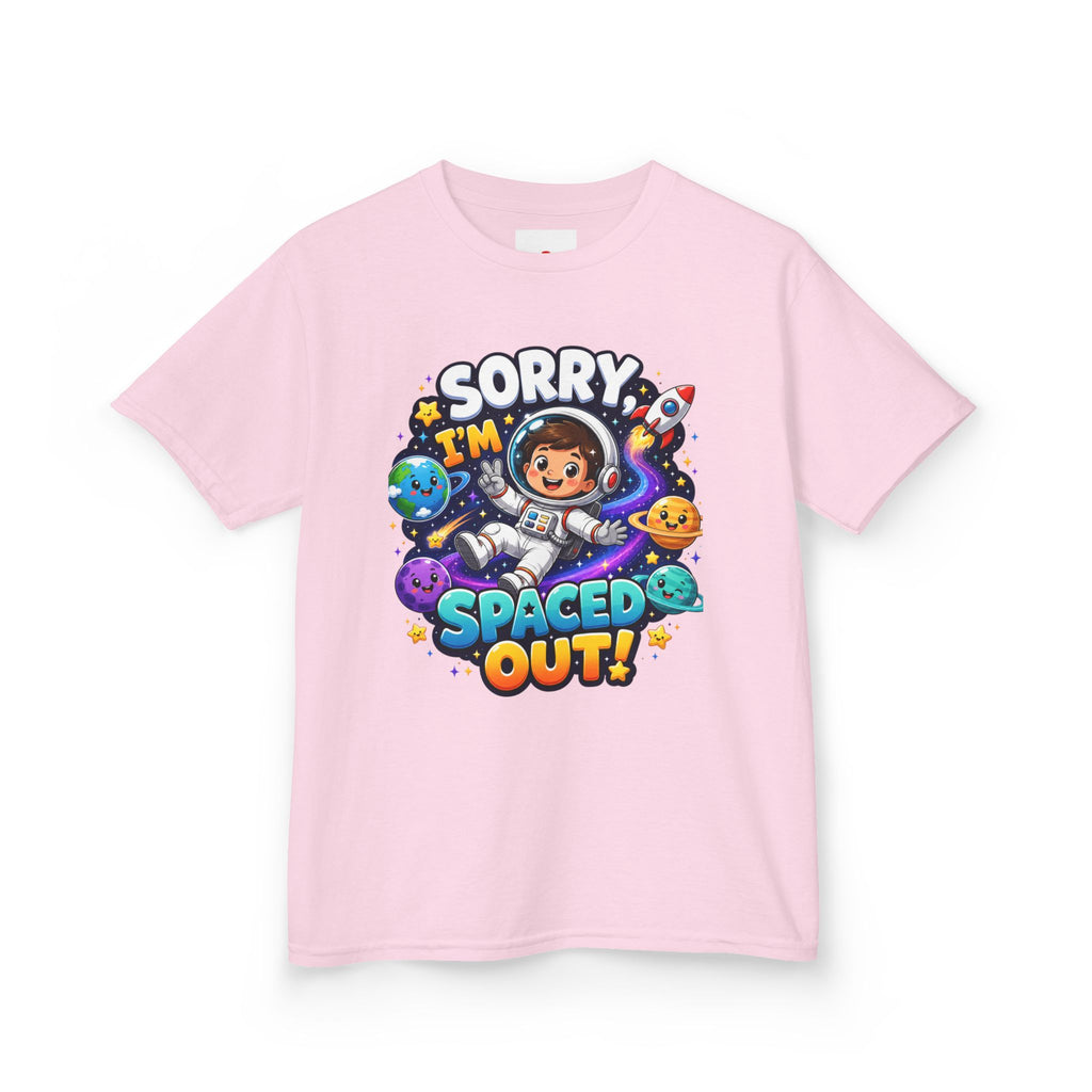 Spaced Out Kids T-Shirt — "Sorry I'm Spaced Out!" Cute Space Astronaut Tee