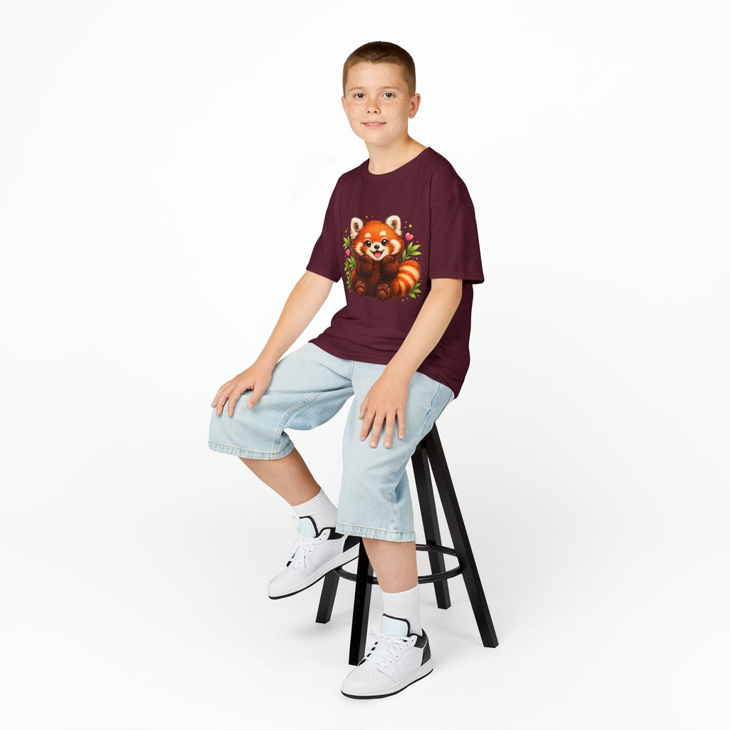 Kids Red Panda Tee — Cute Woodland Animal Shirt for Children