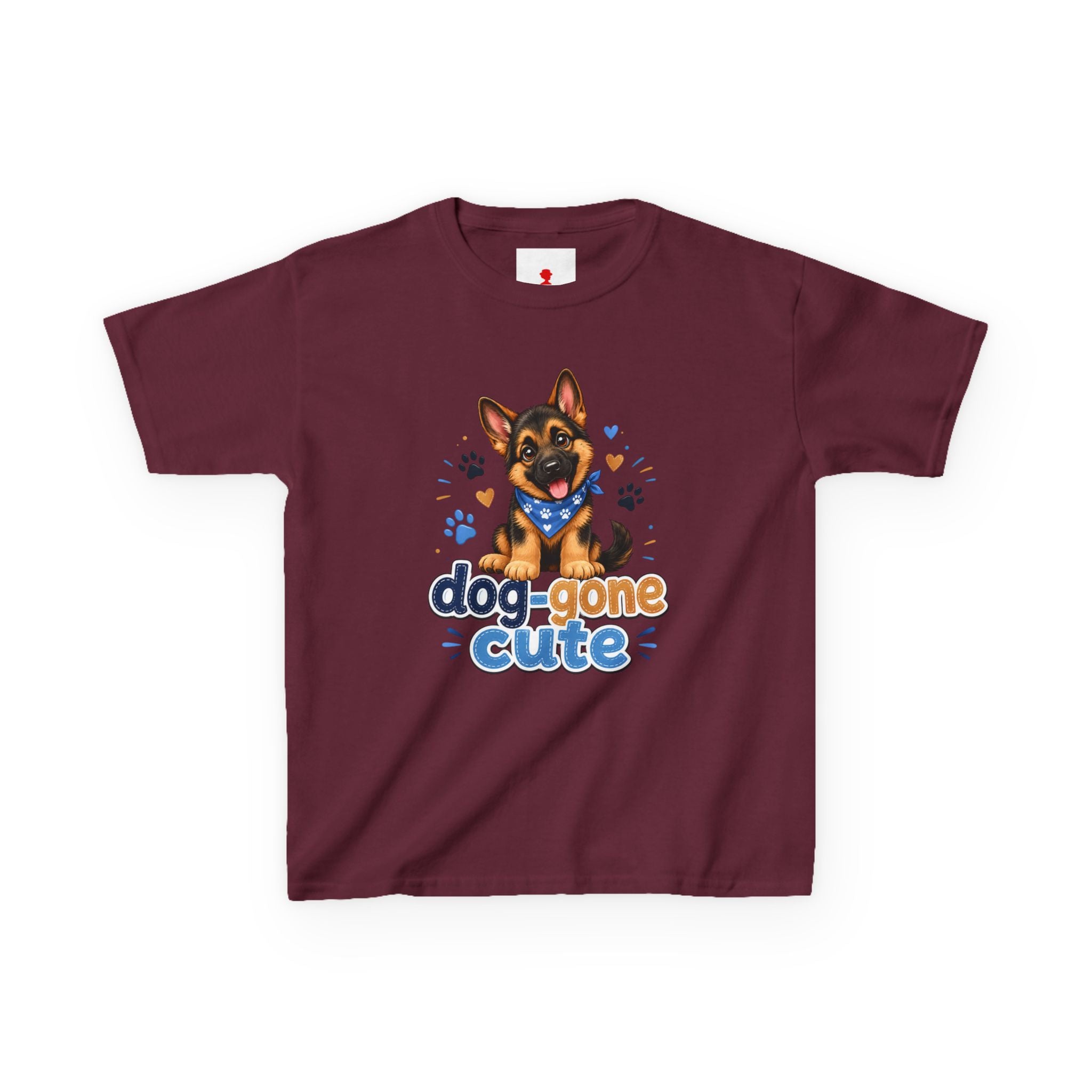 Kids Tee — "Dog-Gone Cute" Puppy Graphic T-Shirt