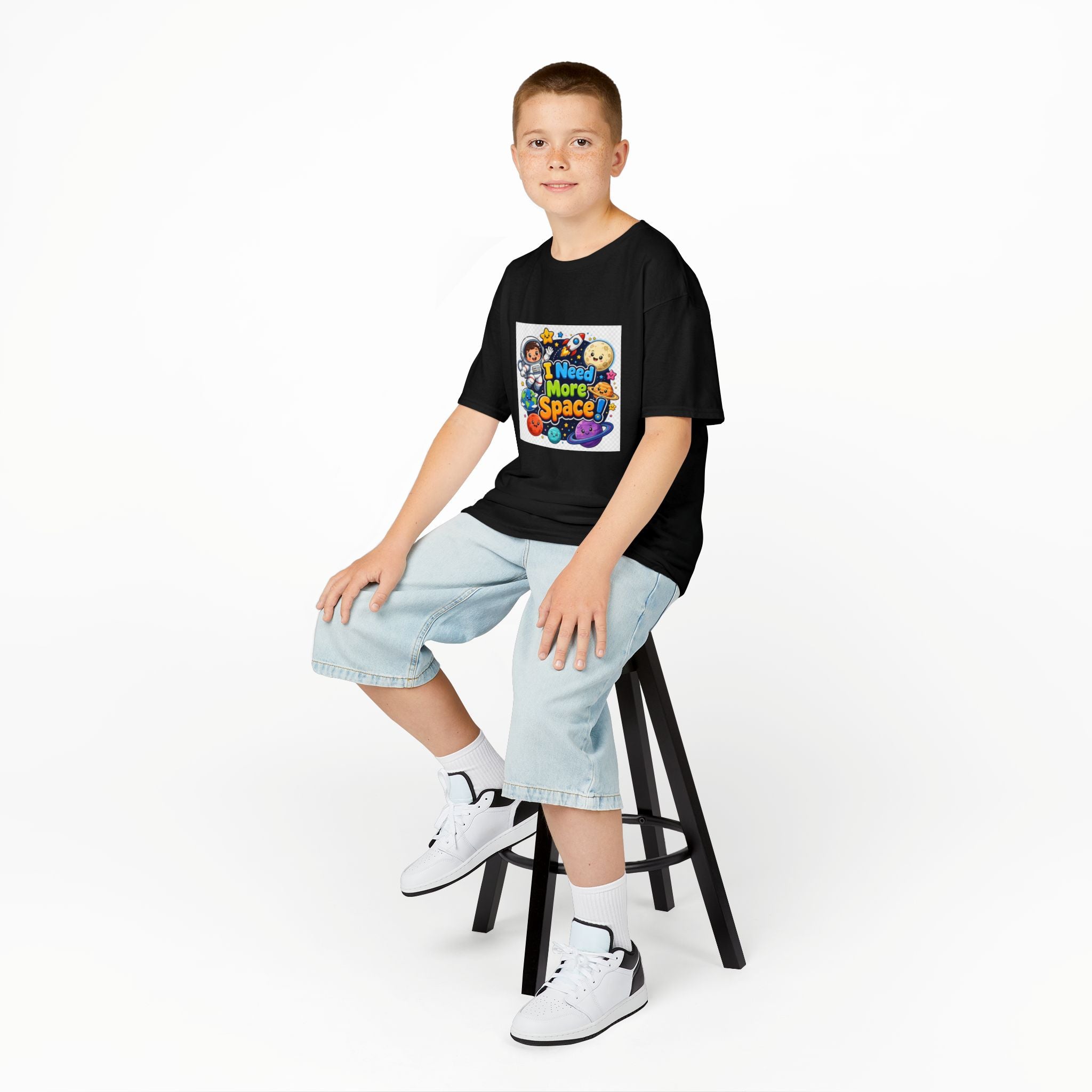 Kids 'I Need More Space' Space Adventure T-Shirt