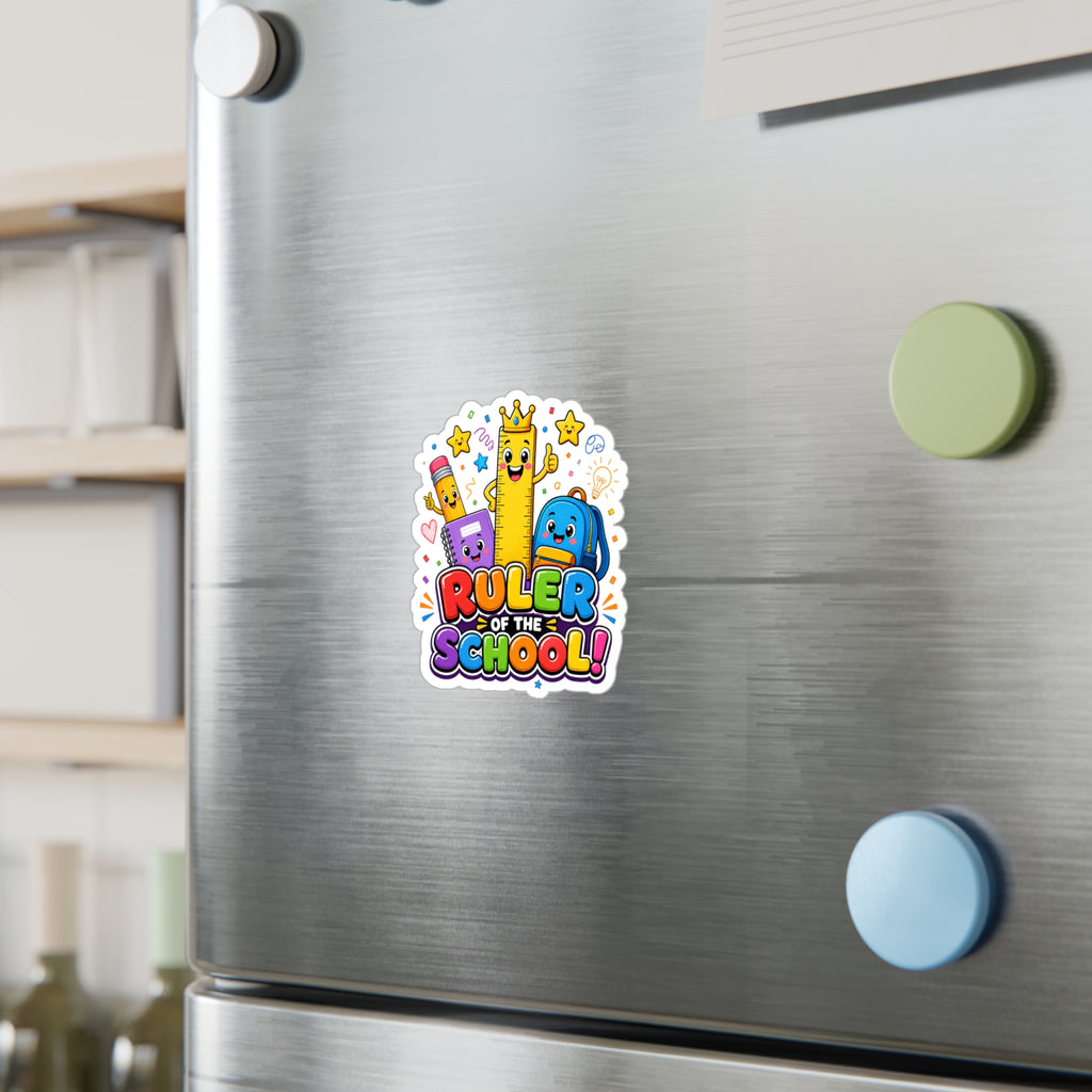 Ruler of the School Sticker | Kiss-Cut Vinyl Decal