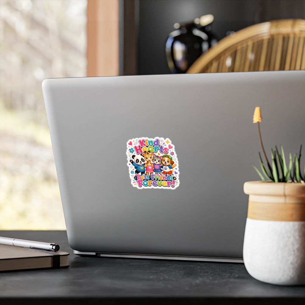 Kind Hearts Best Friends Forever Sticker