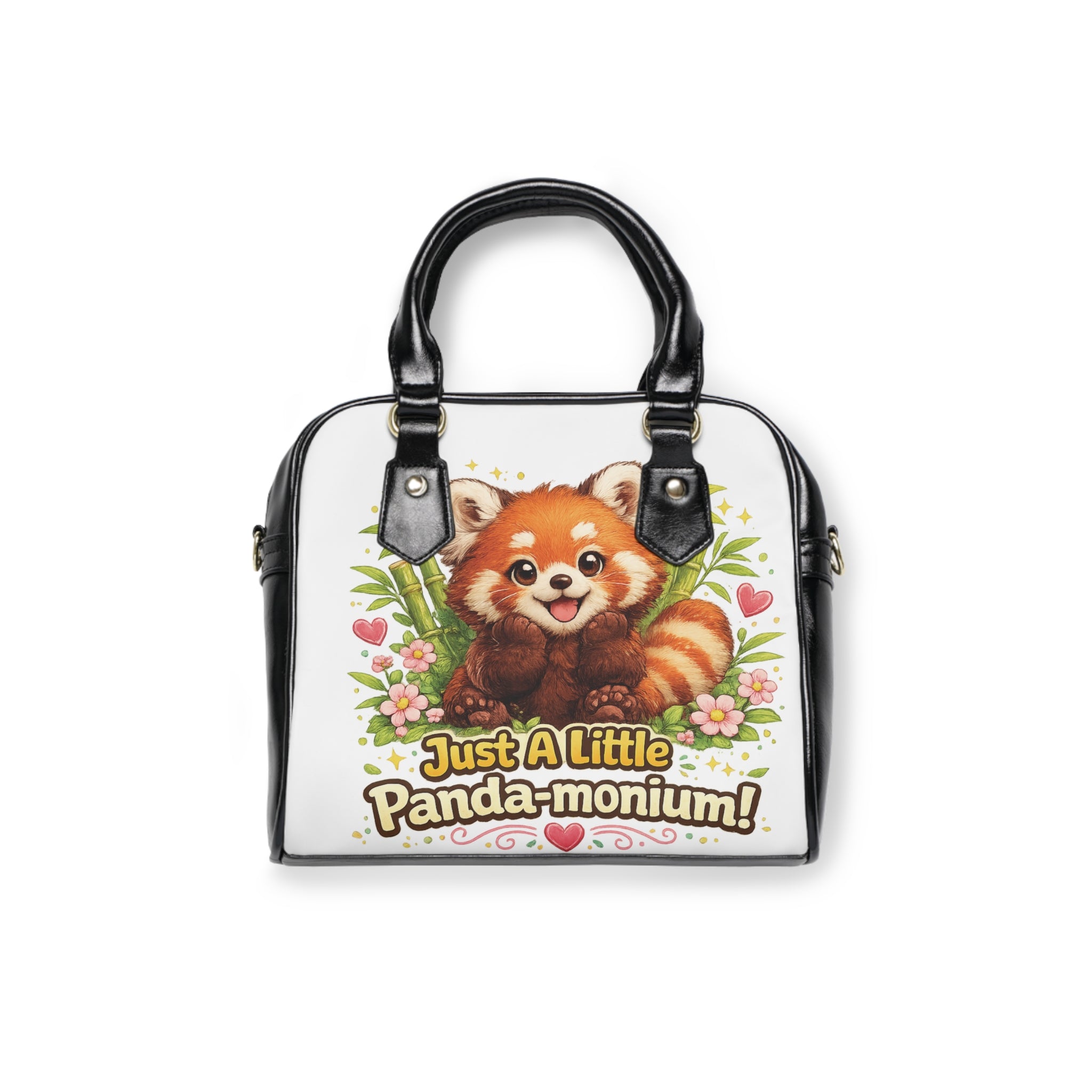 Cute Red Panda Cartoon Shoulder Handbag | Just A Little Panda-monium!