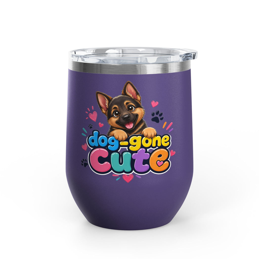 Dog-Gone Cute German Shepherd Tumbler (12oz)