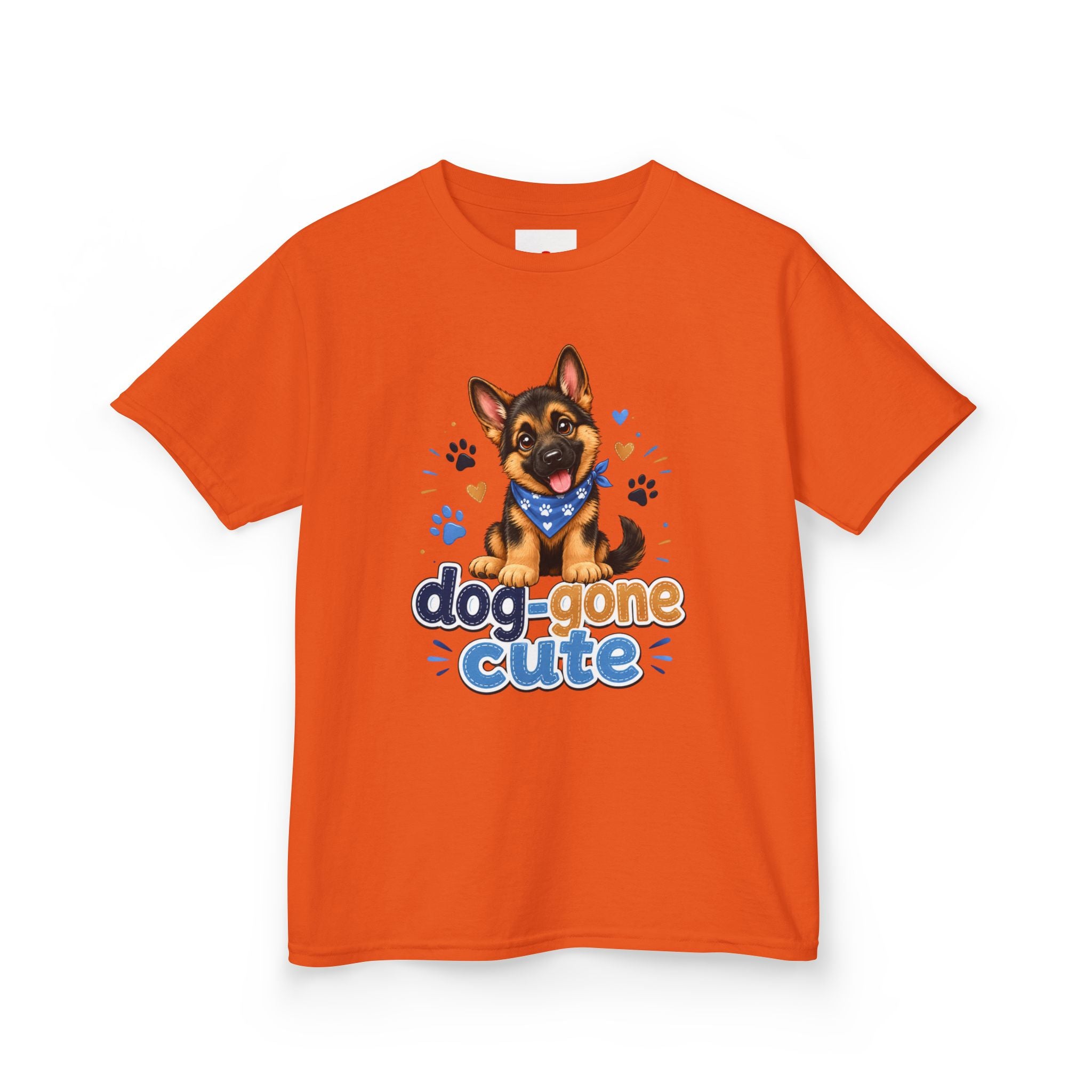 Kids Tee — "Dog-Gone Cute" Puppy Graphic T-Shirt