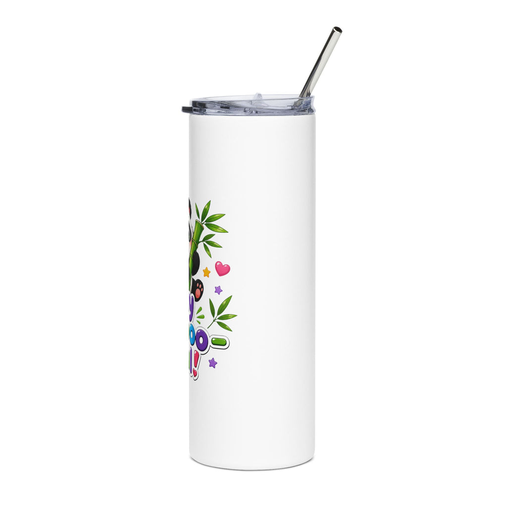 Panda 'Stay Bamboo-tiful' 20oz Stainless Tumbler
