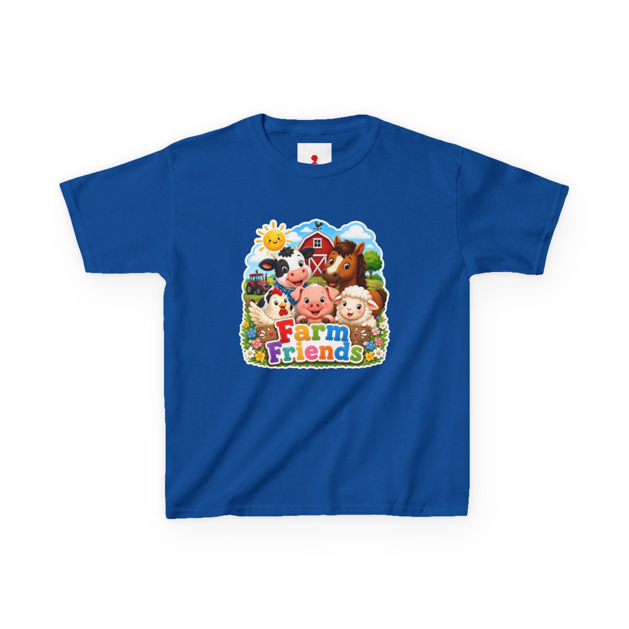 Kids Farm Friends T‑Shirt — Cute Barnyard Animals Graphic Tee