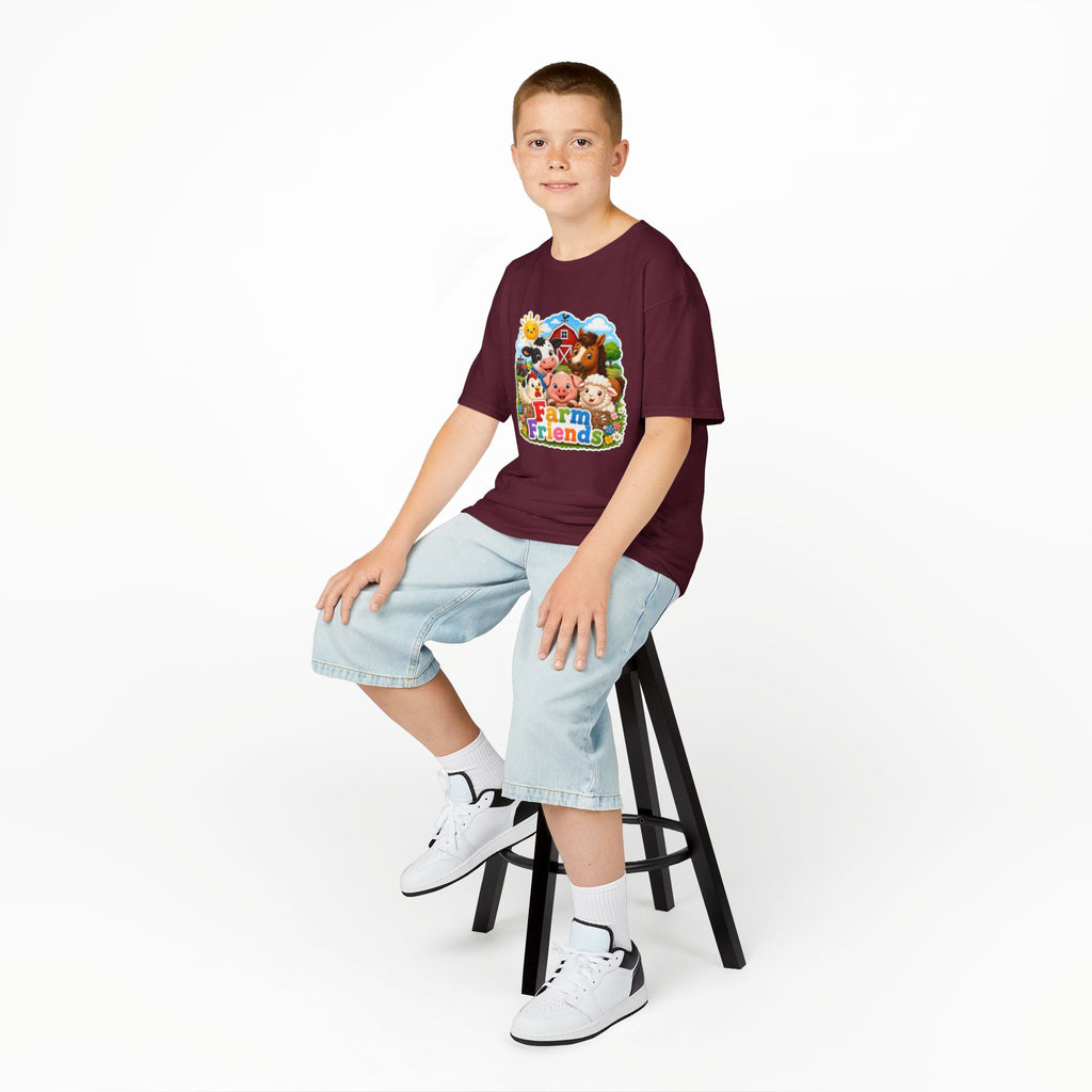Kids Farm Friends T‑Shirt — Cute Barnyard Animals Graphic Tee