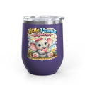 12oz Tumbler — 'Little Peanut Big Heart' Cute Baby Elephant Insulated Cup