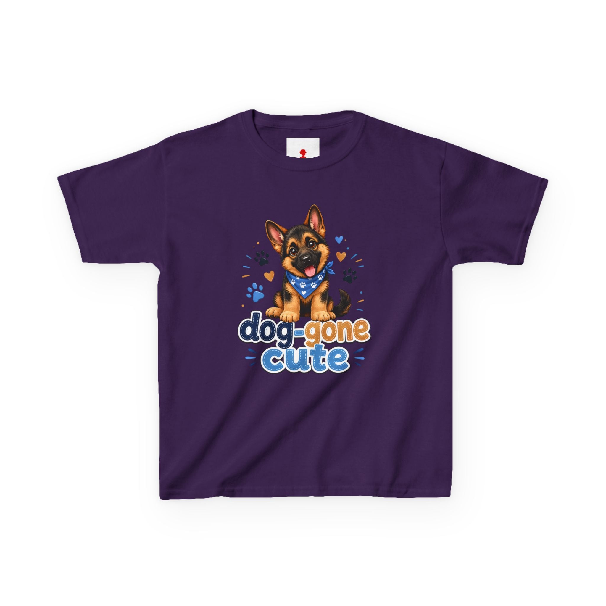 Kids Tee — "Dog-Gone Cute" Puppy Graphic T-Shirt