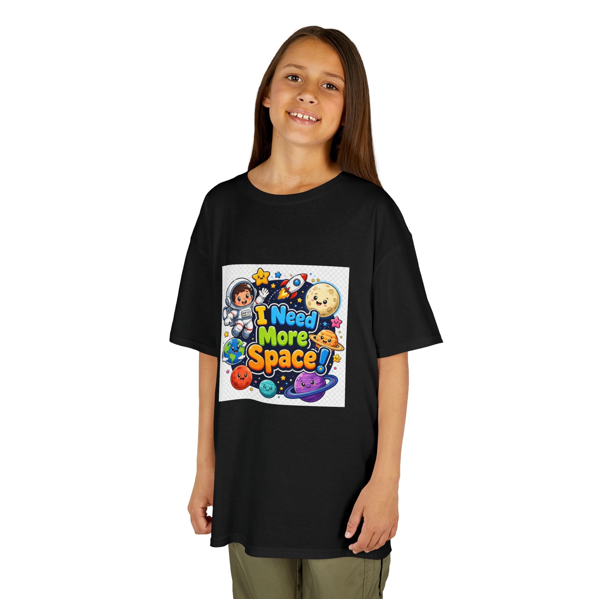 Kids 'I Need More Space' Space Adventure T-Shirt