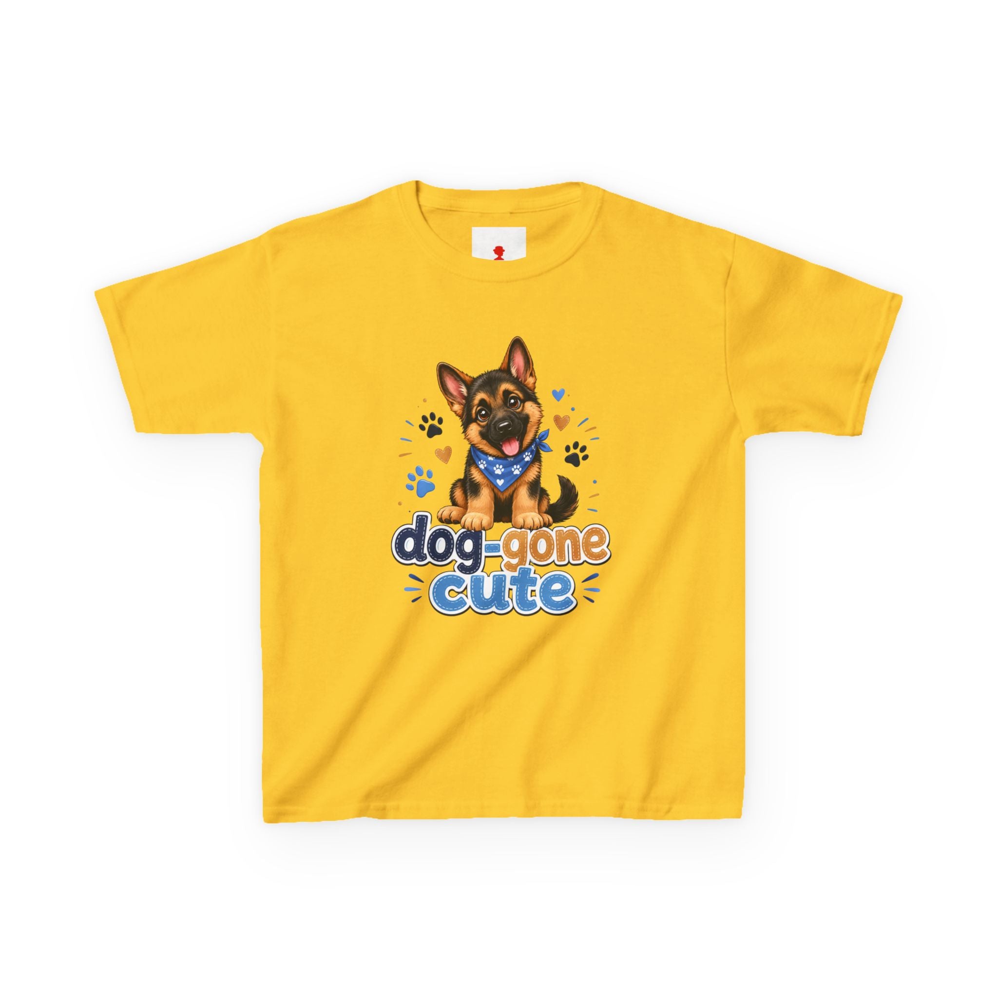 Kids Tee — "Dog-Gone Cute" Puppy Graphic T-Shirt