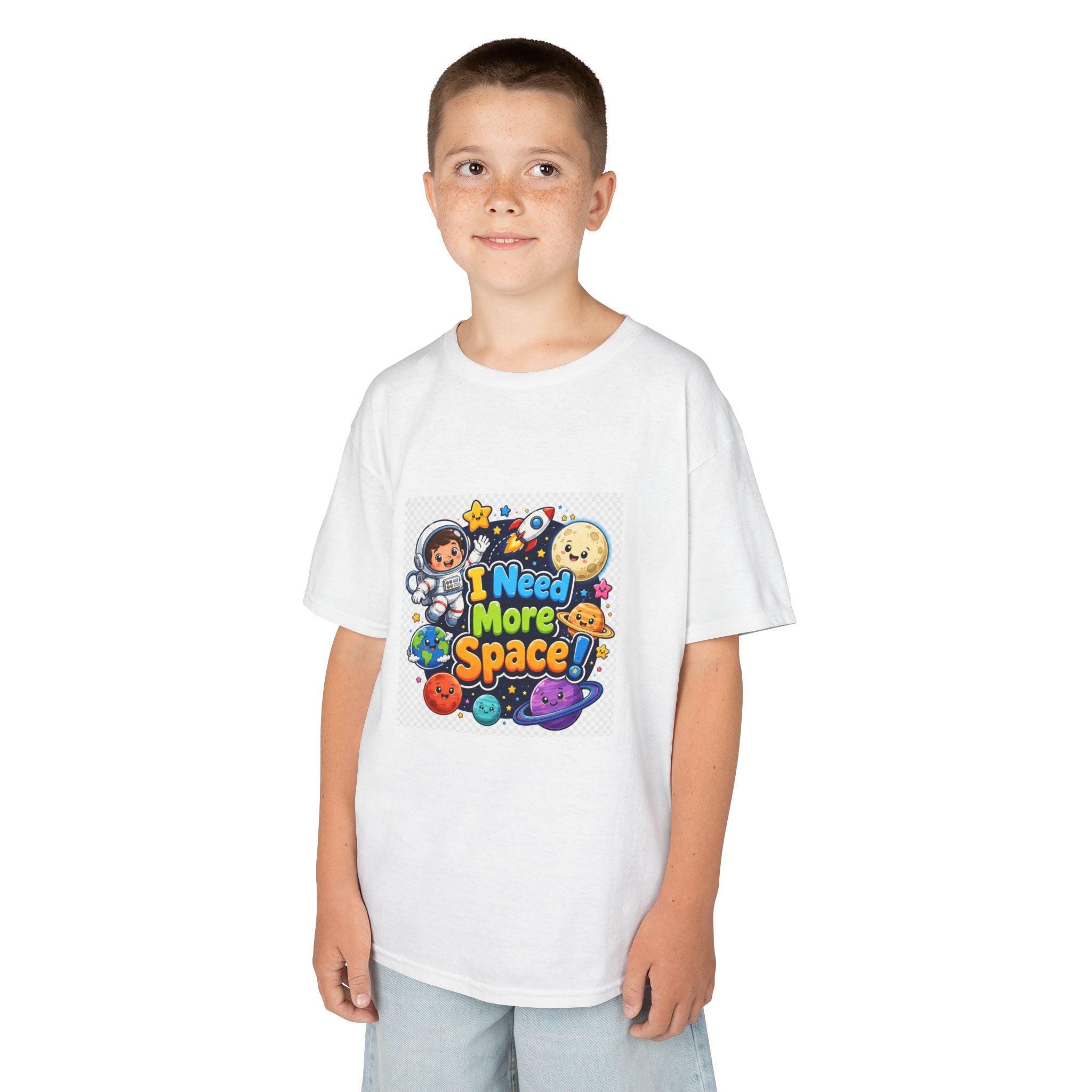 Kids 'I Need More Space' Space Adventure T-Shirt