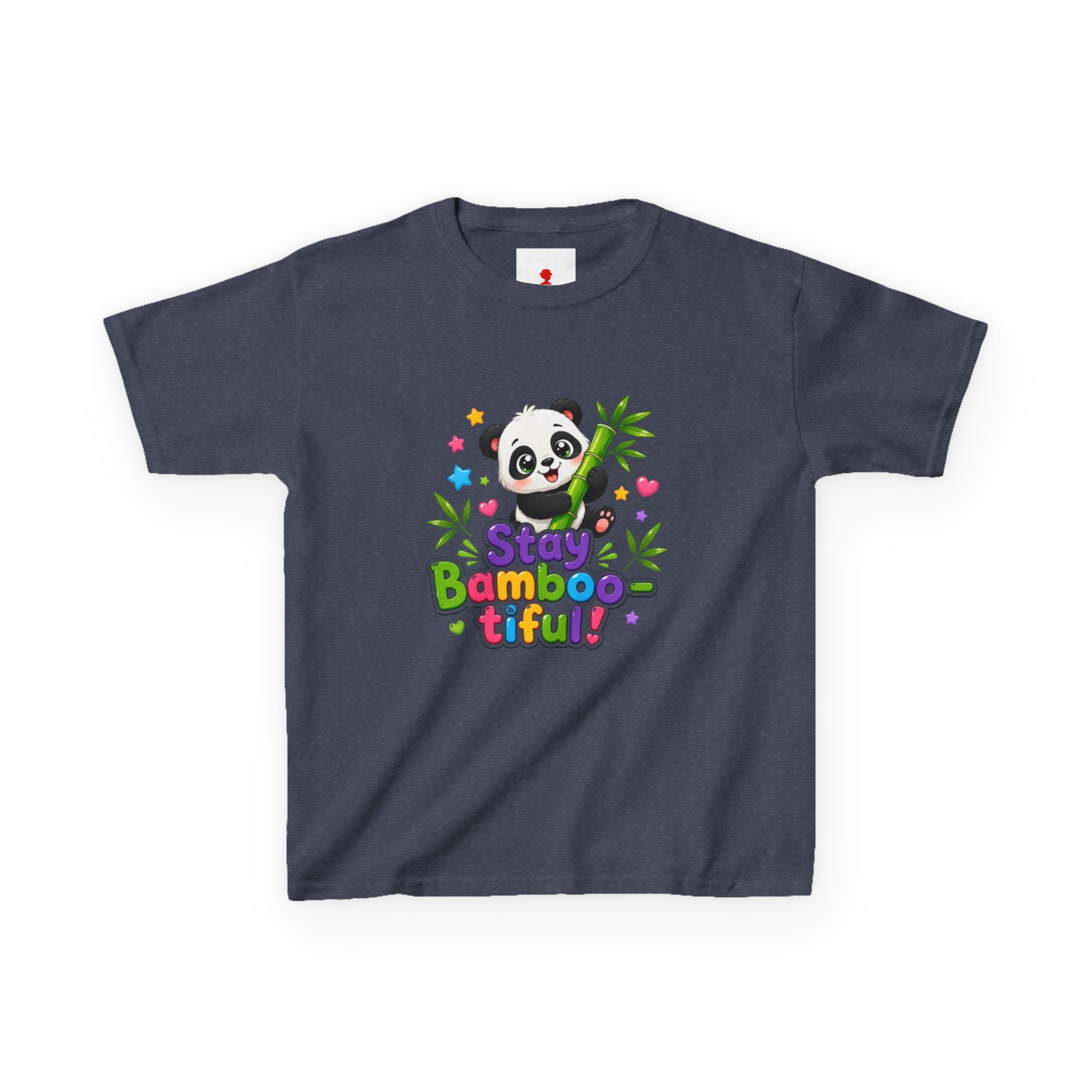 Kids Panda 'Stay Bambootiful!' T-Shirt — Cute Bamboo Forest Tee for Boys & Girls
