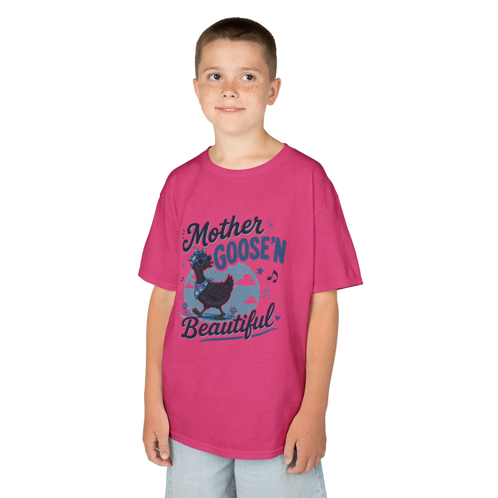 Kids T‑Shirt — "Mother Goose'n Beautiful" Nursery Rhyme Tee