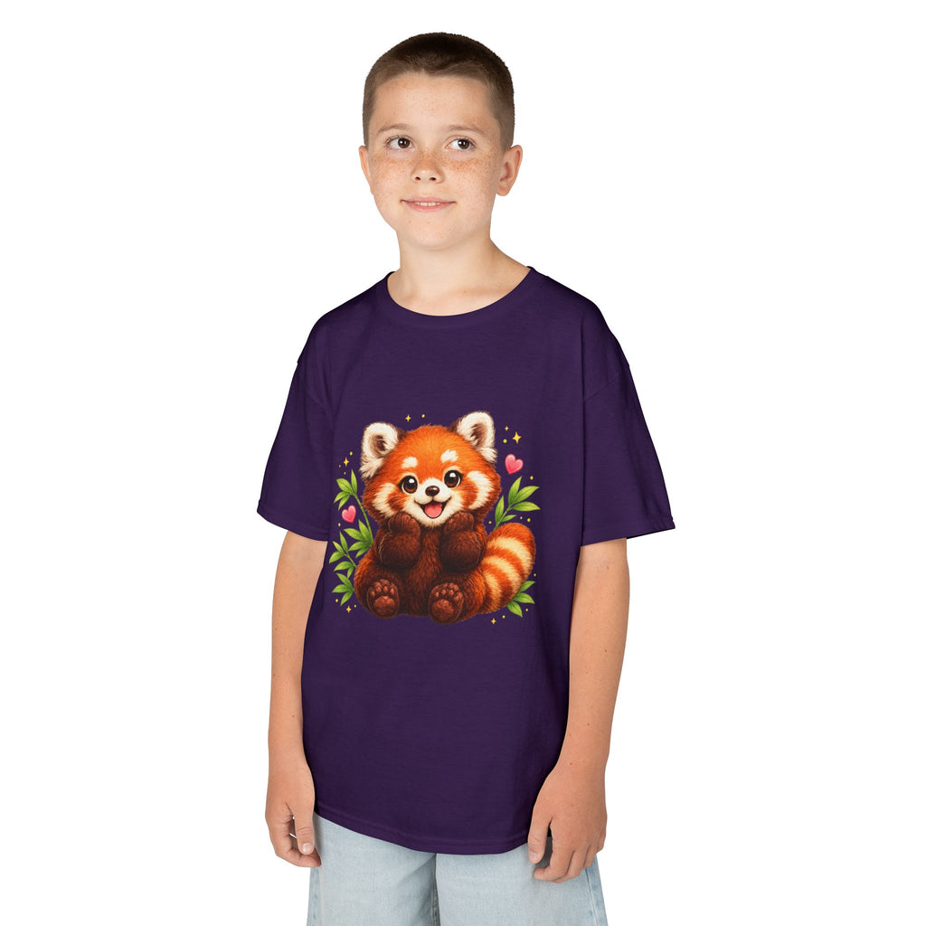 Kids Red Panda Tee — Cute Woodland Animal Shirt for Children