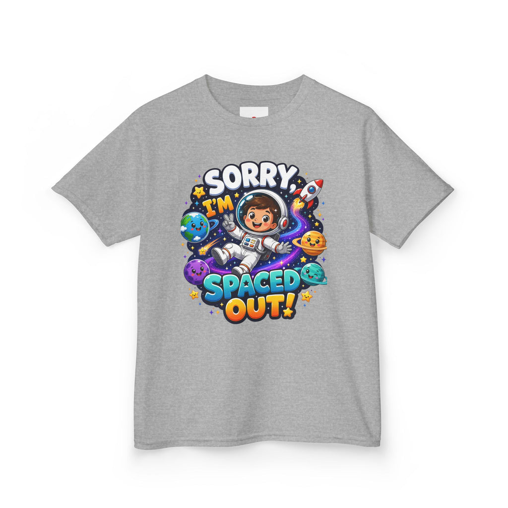 Spaced Out Kids T-Shirt — "Sorry I'm Spaced Out!" Cute Space Astronaut Tee