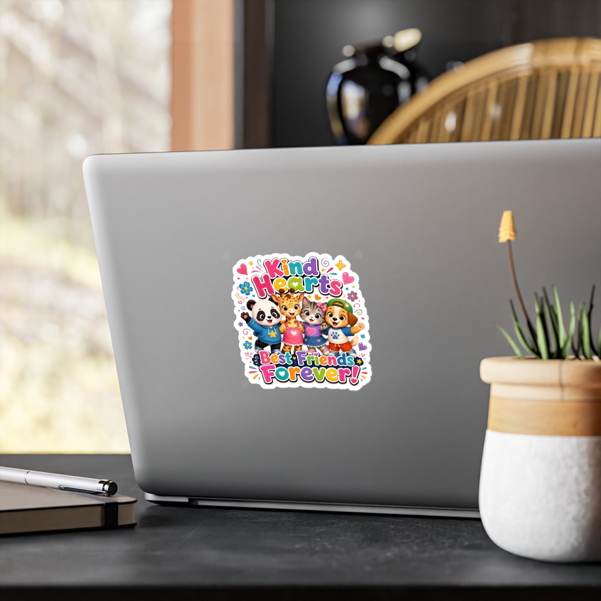 Kind Hearts Best Friends Forever Sticker
