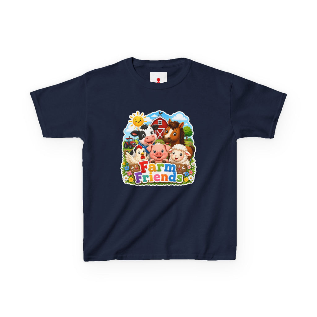 Kids Farm Friends T‑Shirt — Cute Barnyard Animals Graphic Tee