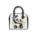 Cute Panda Shoulder Handbag — Adorable Bamboo Baby Panda Print Purse