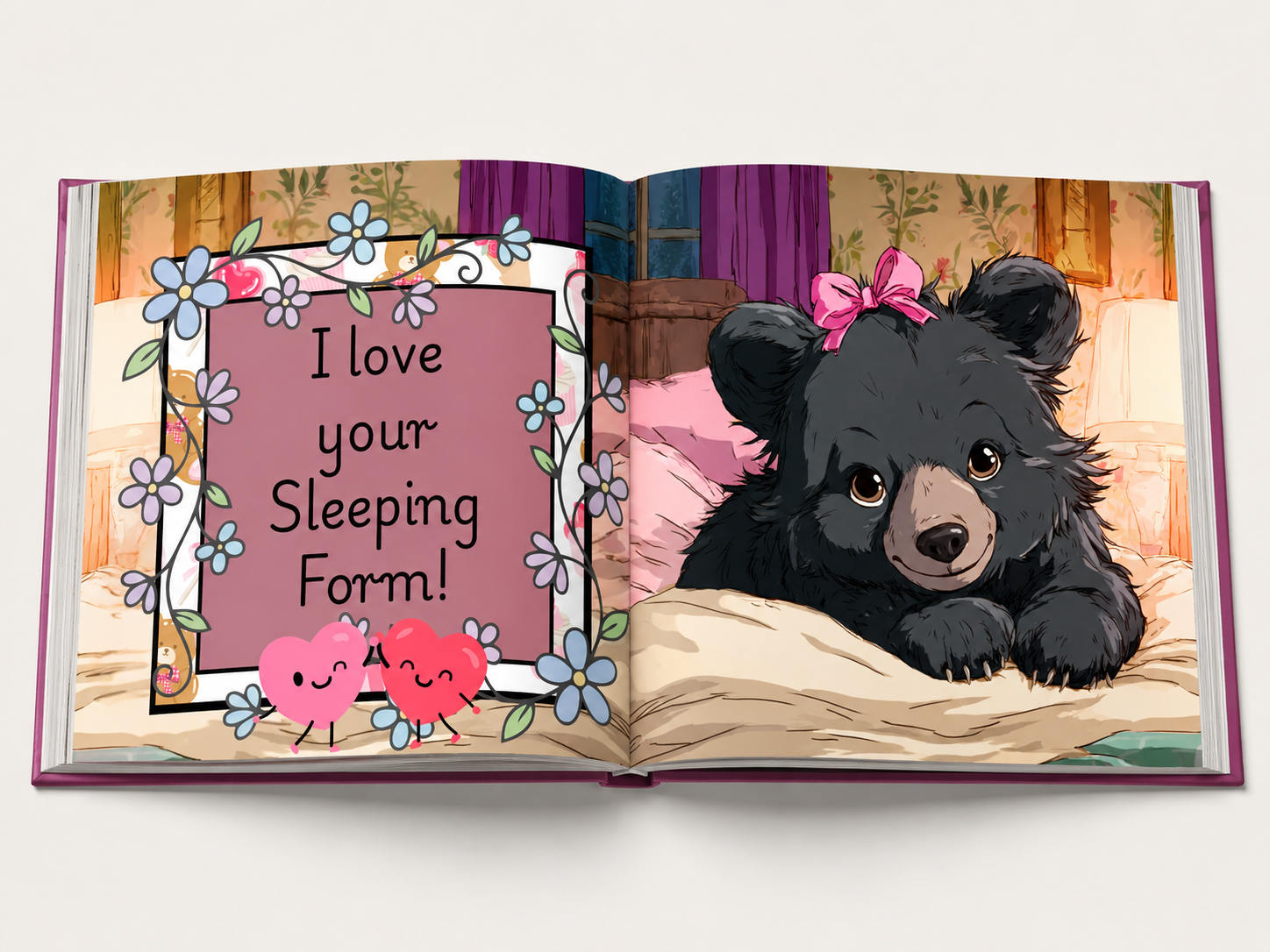 Brown Bear, I Love You More Than I Can Bear (Girls)