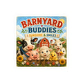Barnyard Buddies Vinyl Sticker — 'Sunshine & Smiles' Cute Farm Animal Decal