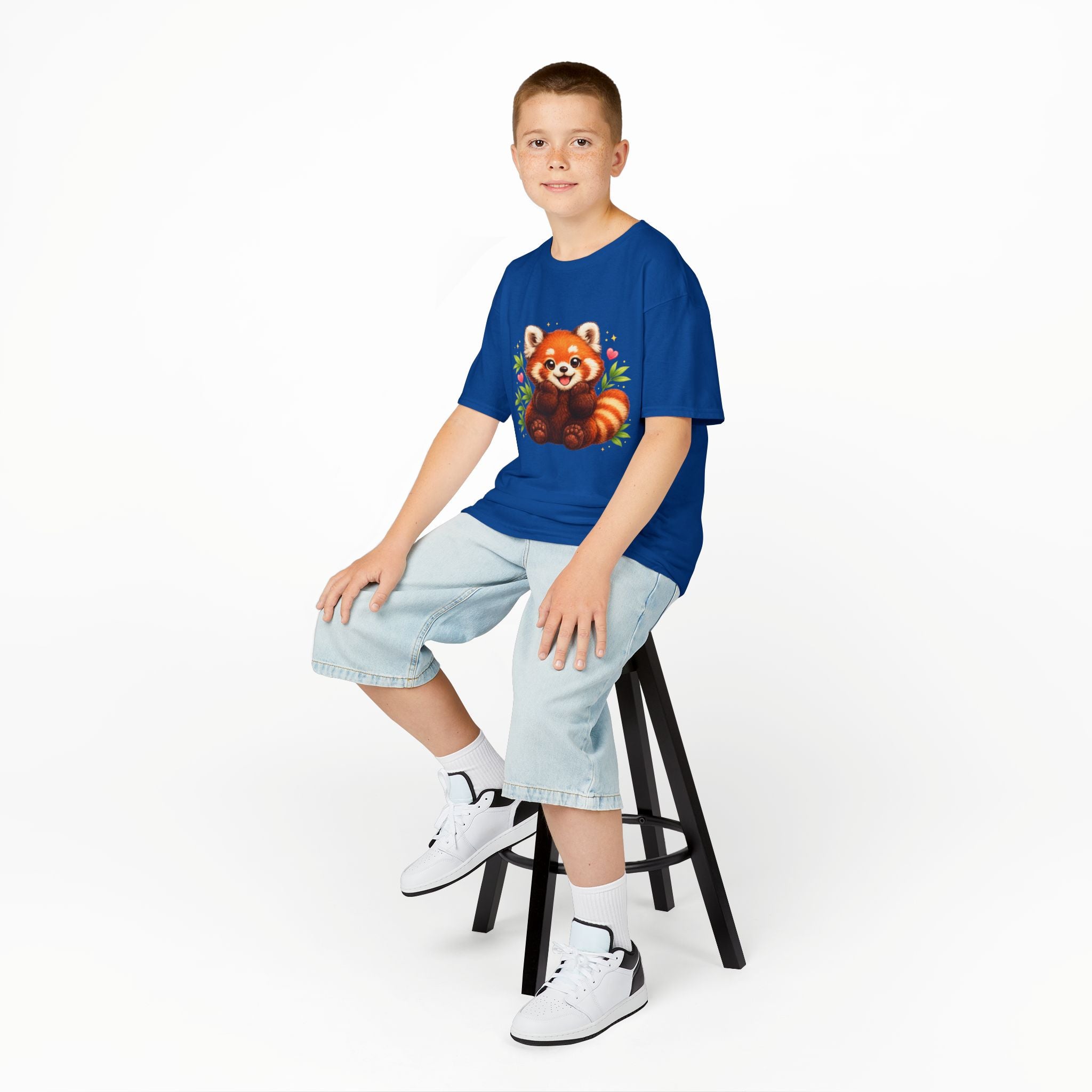 Kids Red Panda Tee — Cute Woodland Animal Shirt for Children