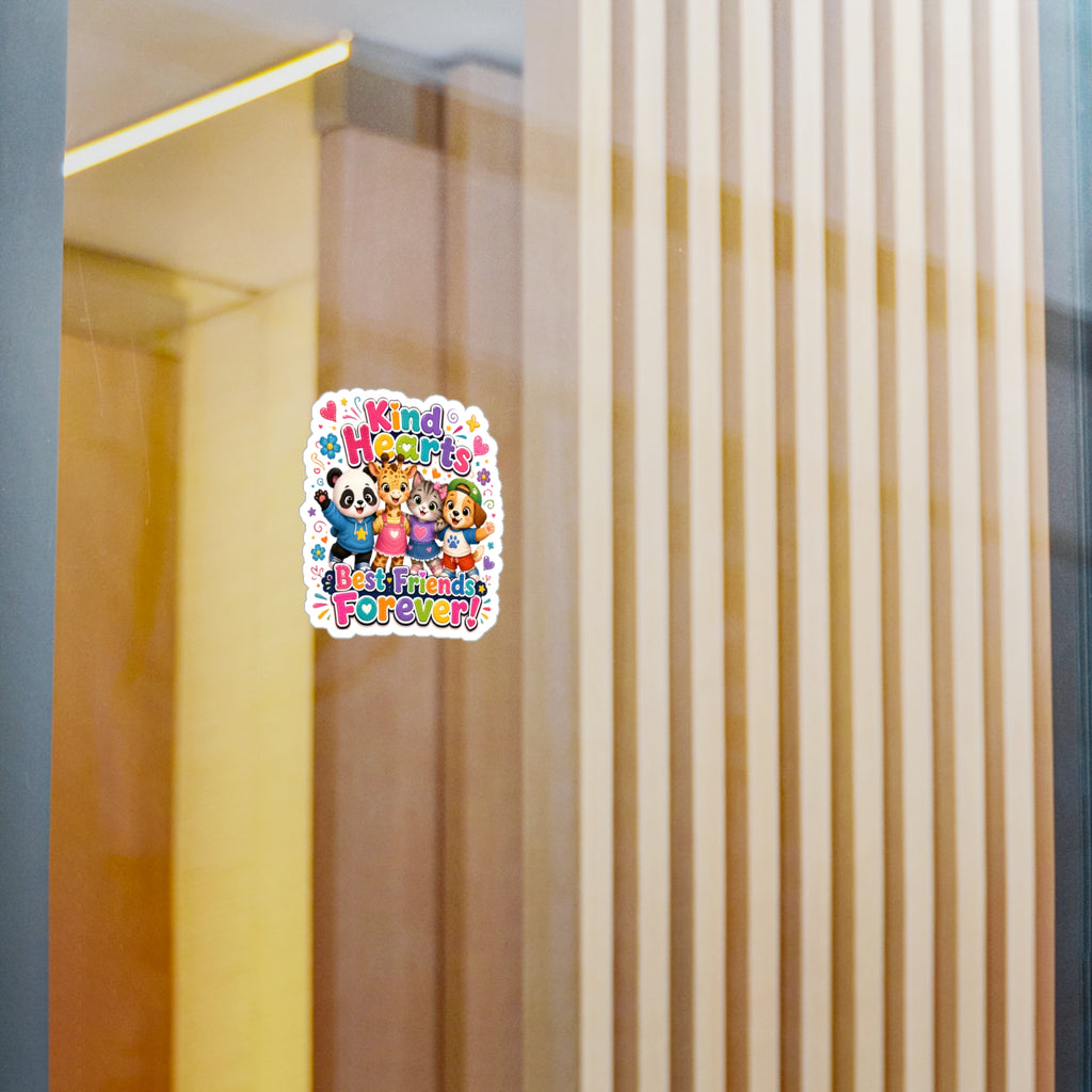 Kind Hearts Best Friends Forever Sticker