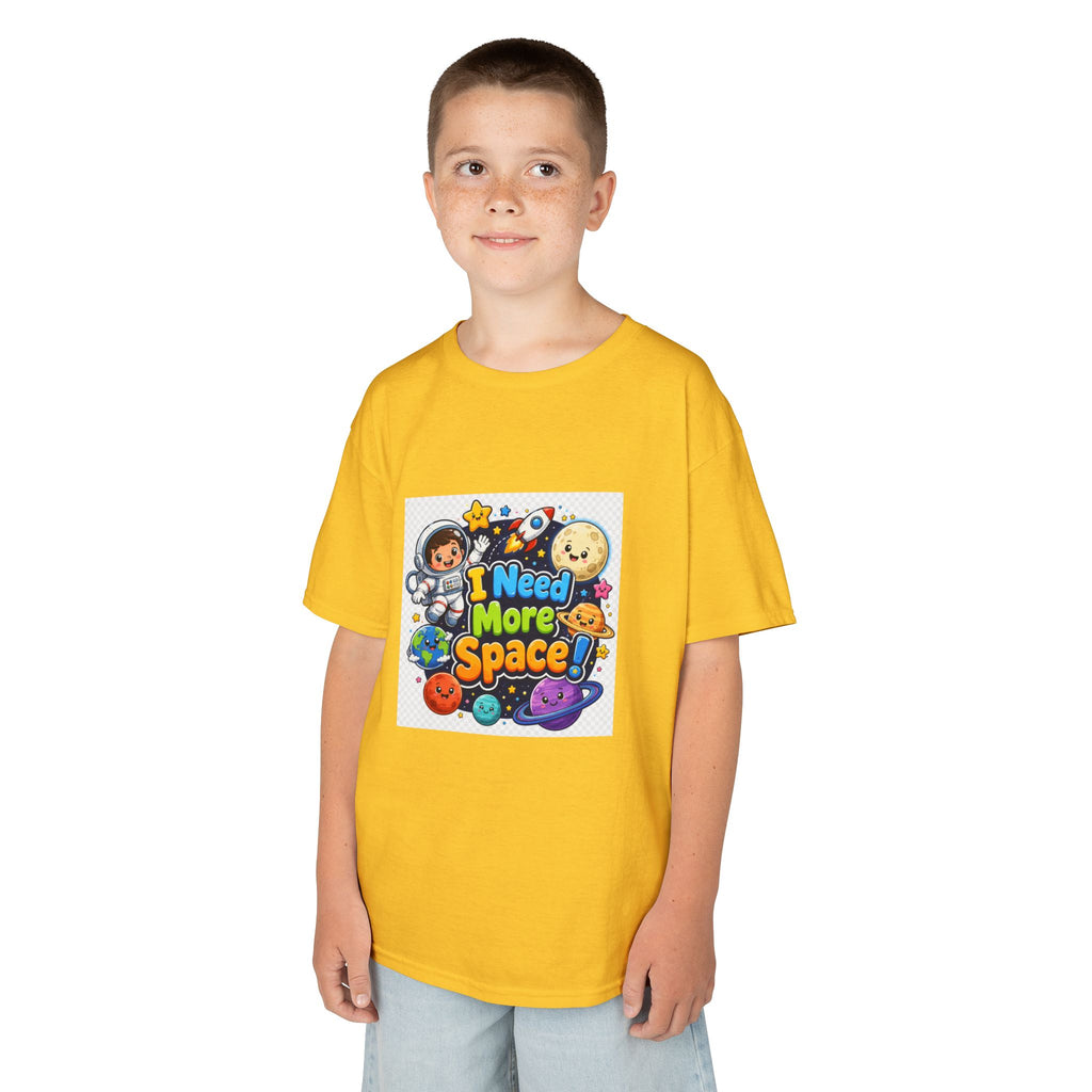 Kids 'I Need More Space' Space Adventure T-Shirt