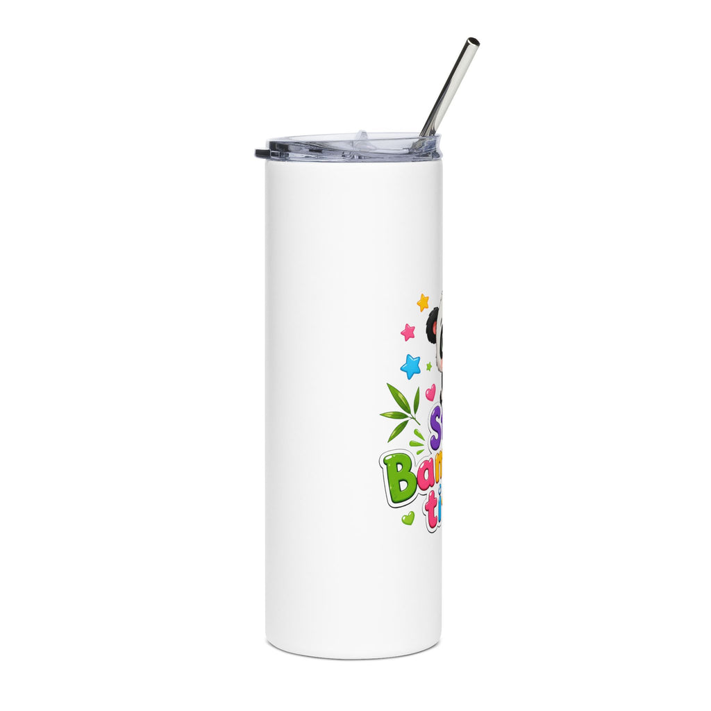 Panda 'Stay Bamboo-tiful' 20oz Stainless Tumbler