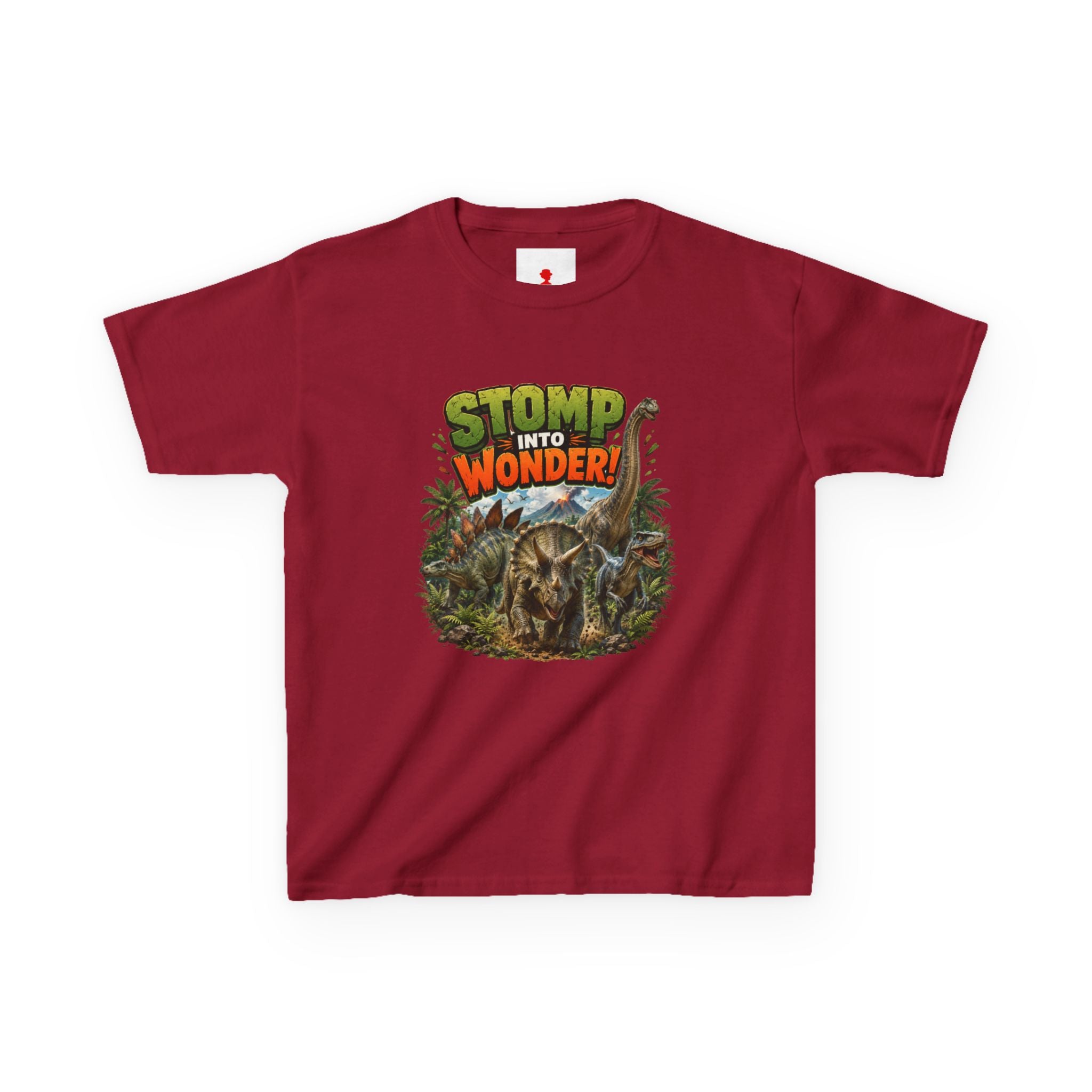 Kids T-Shirt - "Stomp Into Wonder" Dinosaur Graphic Tee