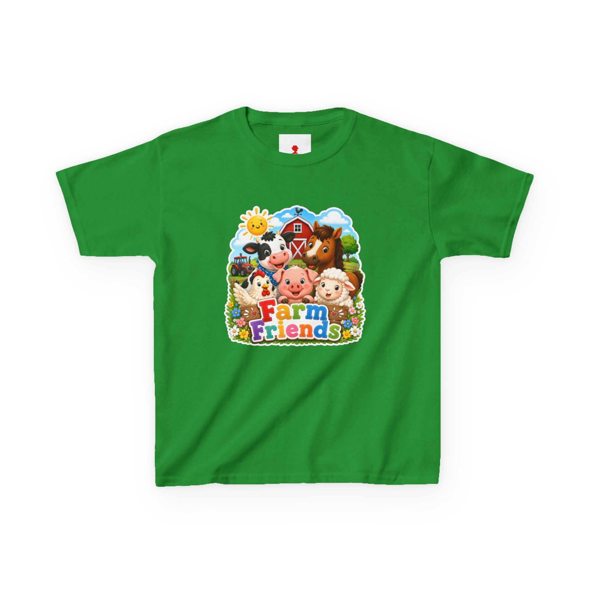 Kids Farm Friends T‑Shirt — Cute Barnyard Animals Graphic Tee