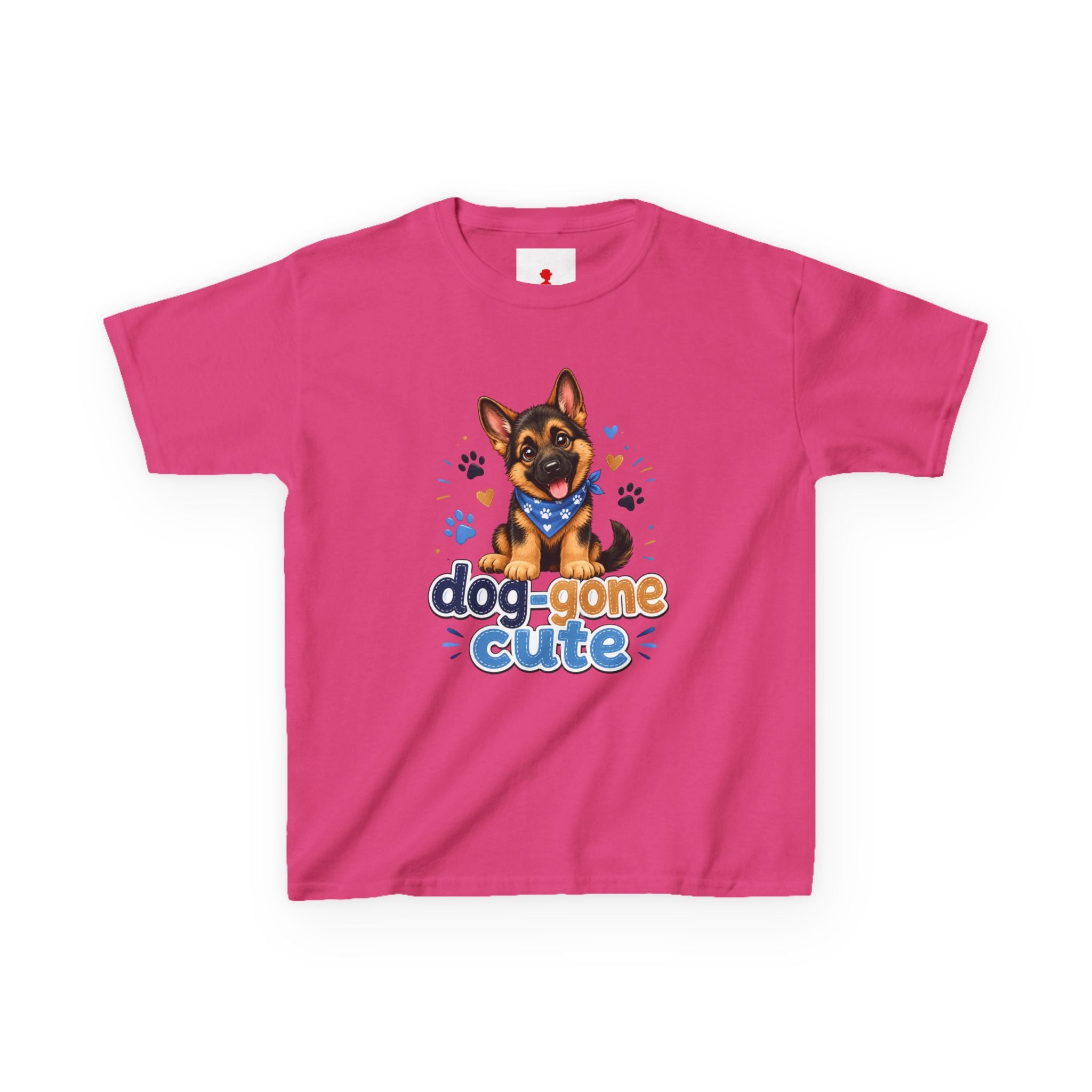 Kids Tee — "Dog-Gone Cute" Puppy Graphic T-Shirt